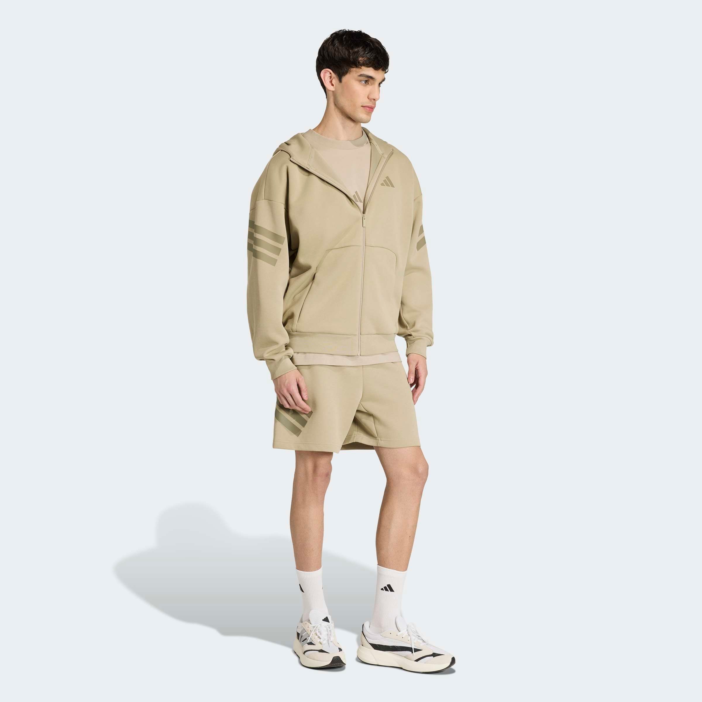 adidas Sportswear Kapuzensweatjacke »FUTURE ICONS 3-STREIFEN«