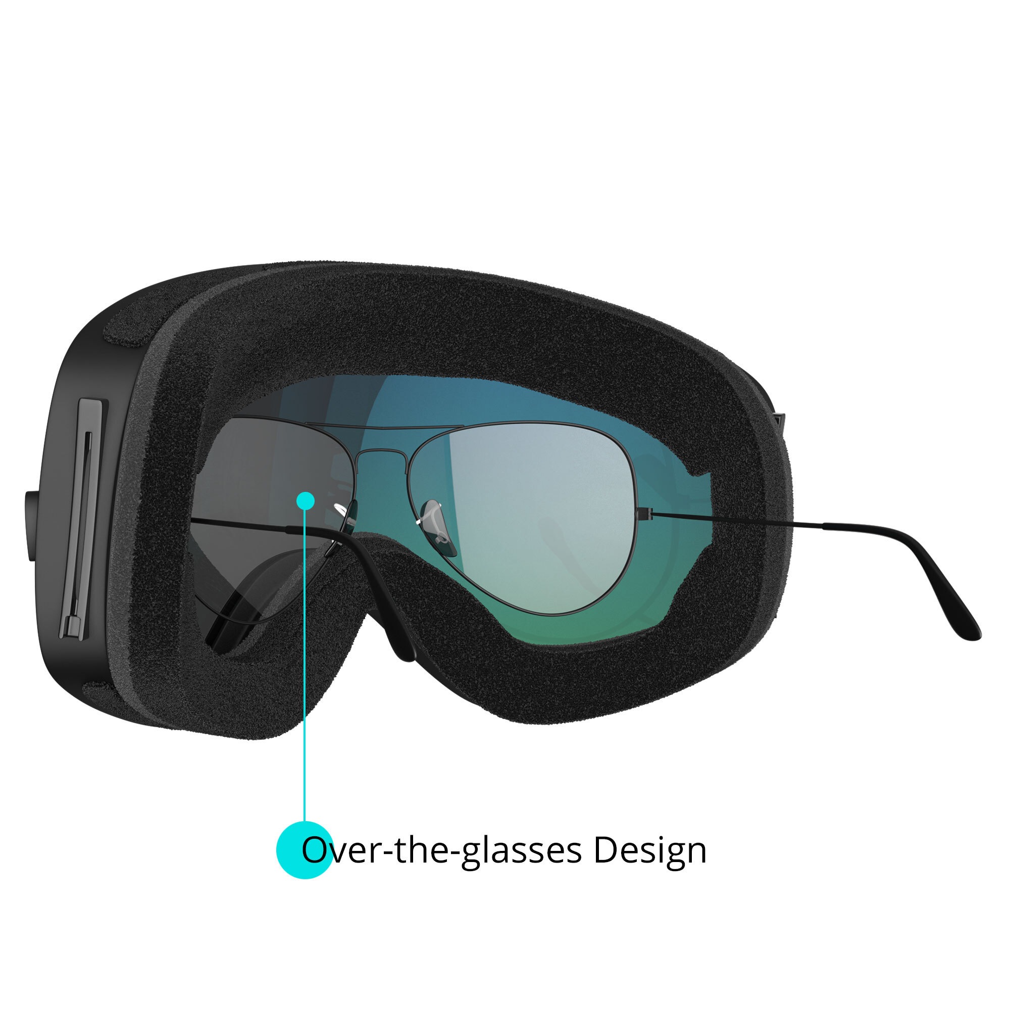 YEAZ Snowboardbrille »Ski- Snowboardbrille verspiegelt XTRM-SUMMIT«