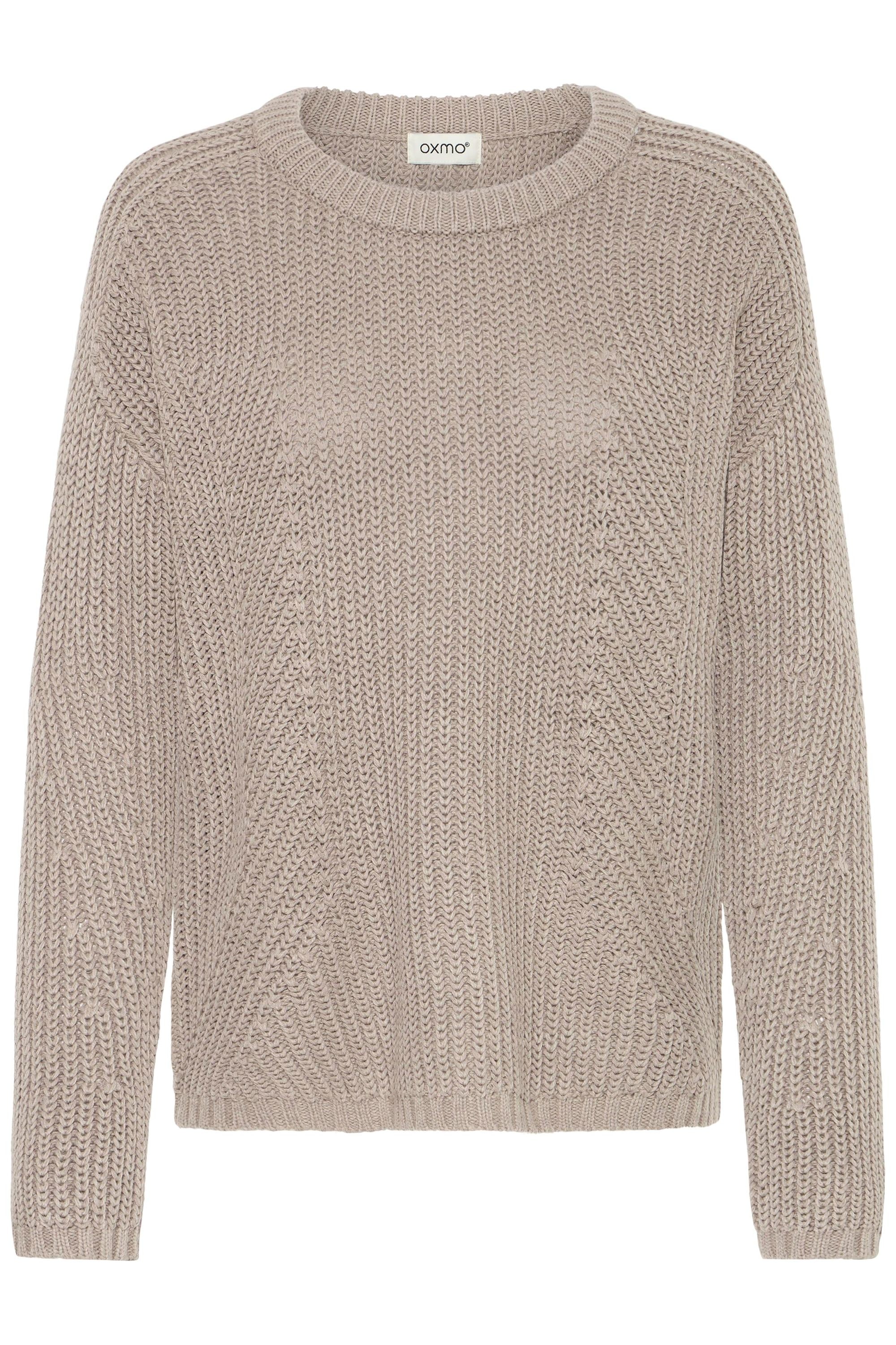 OXMO Strickfleece-Pullover »Strickpullover OXKanna«
