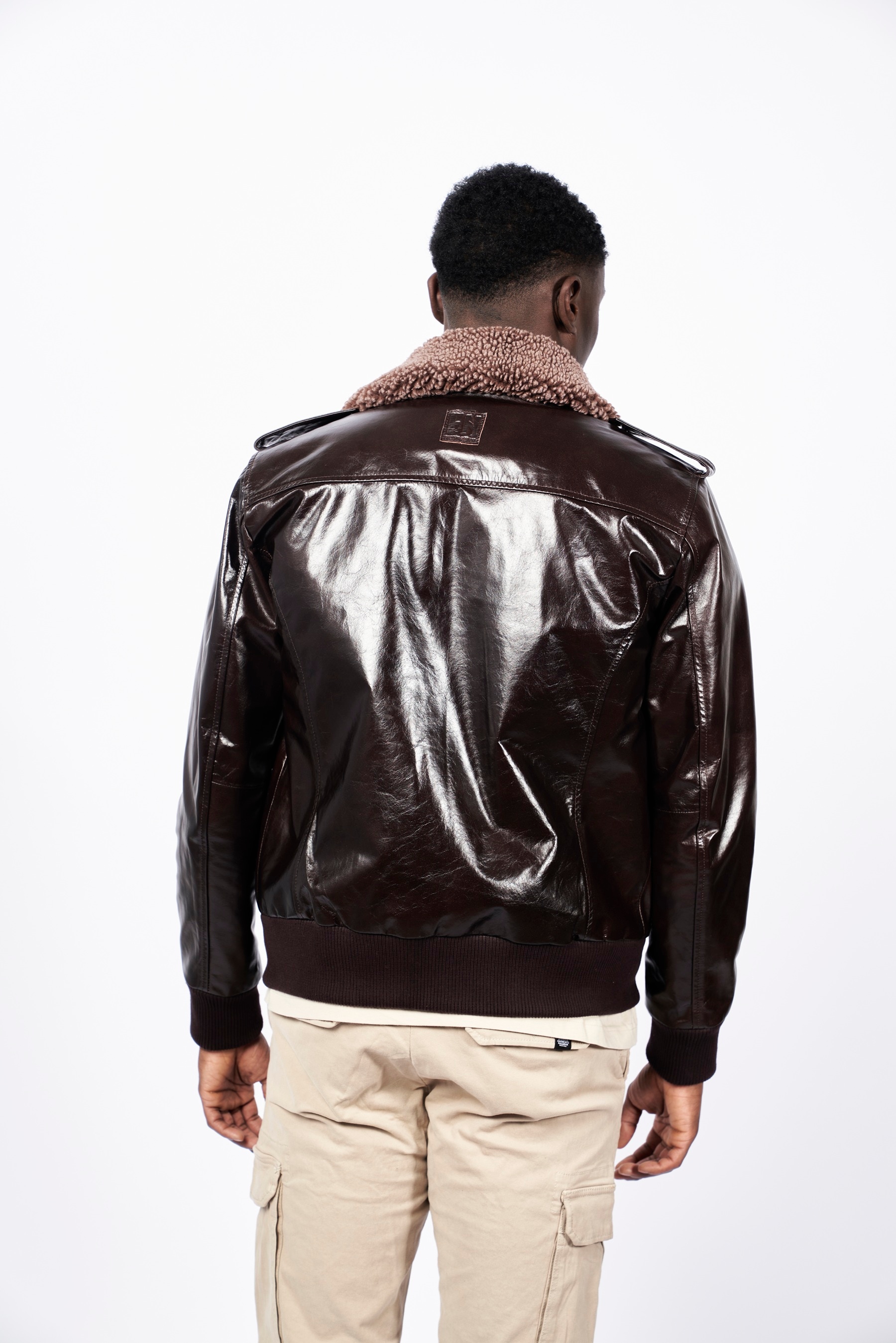 Freaky Nation Lederjacke »Mr. Gloss-FN«