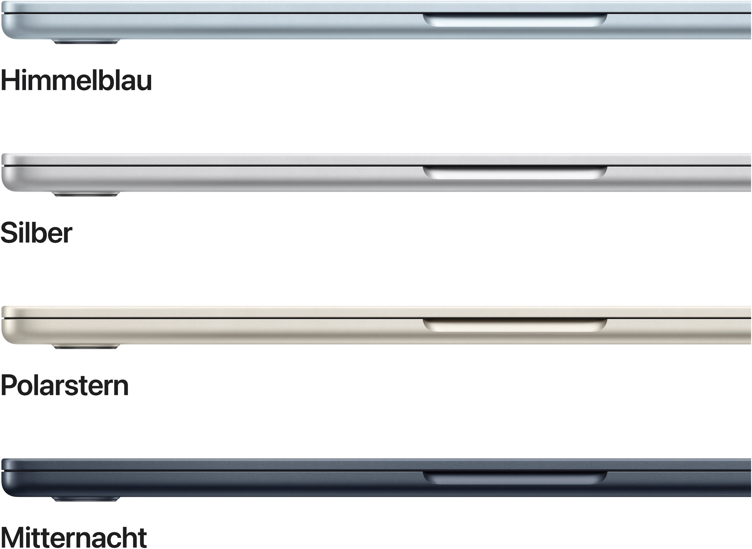 Apple Notebook »MacBook Air 13"«, 34,46 cm, / 13,6 Zoll, Apple, M4, 10-Core GPU, 512 GB SSD