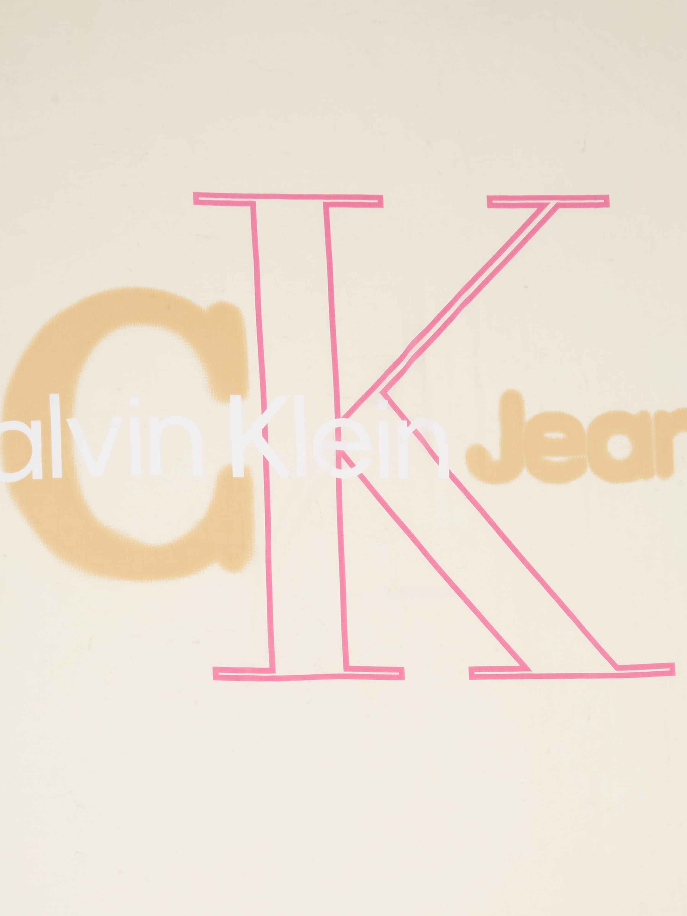 Calvin Klein Jeans Modeschal »CUT OUT MONOLO SCARF«