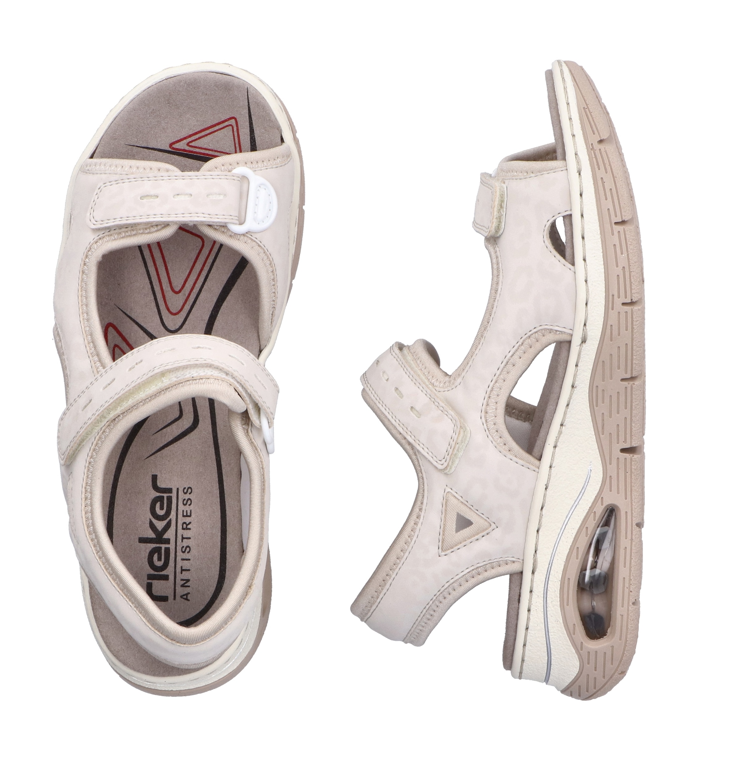 Rieker Trekkingsandale »vegan«, Klettschuh, Outdoorsandale, Sommerschuh mit Rieker Air Dämpfung