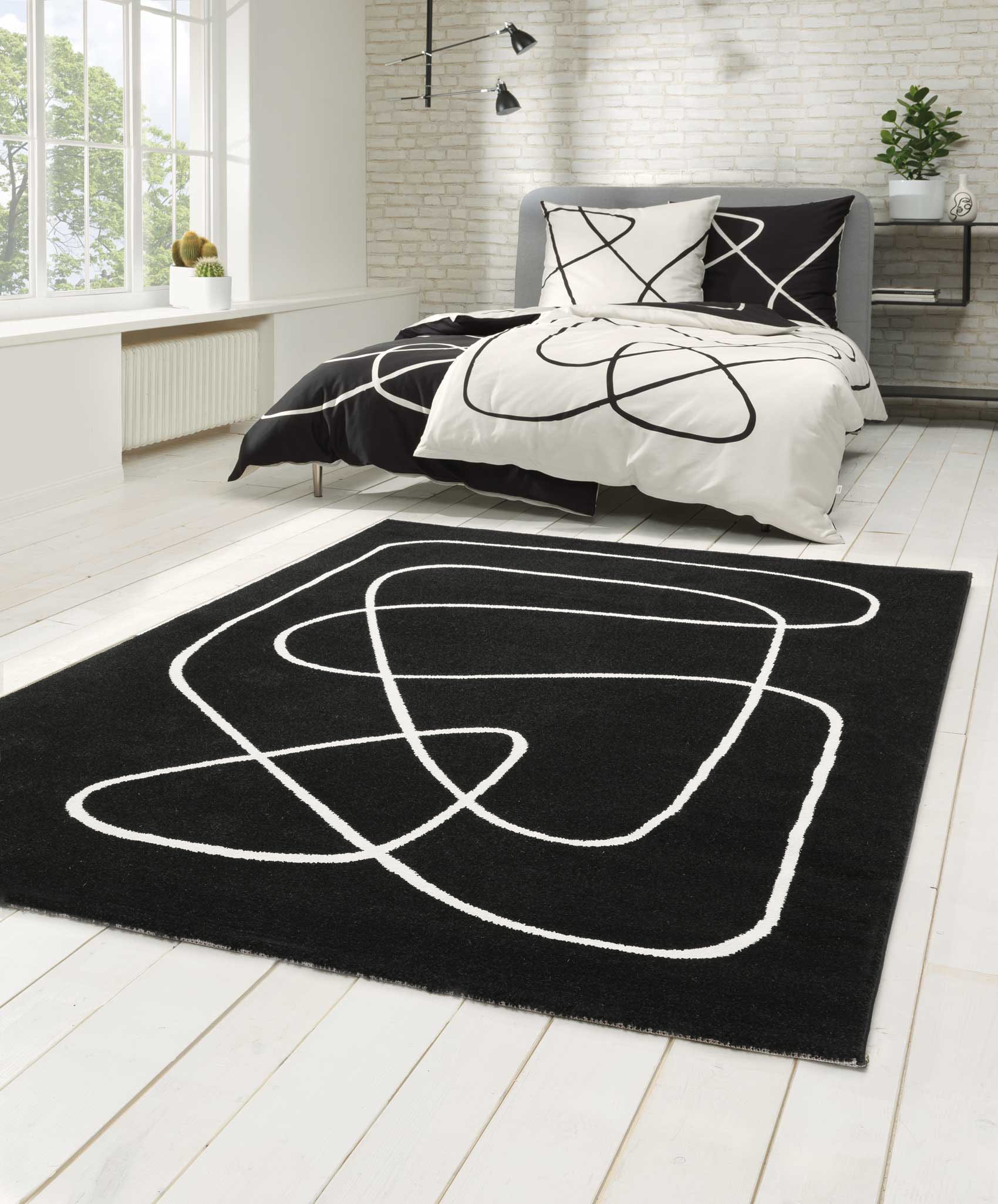 Esprit Teppich »Artist«, rechteckig, Kurzflor Teppich, geometrisch modern, Wohnzimmer, Schlafzimmer