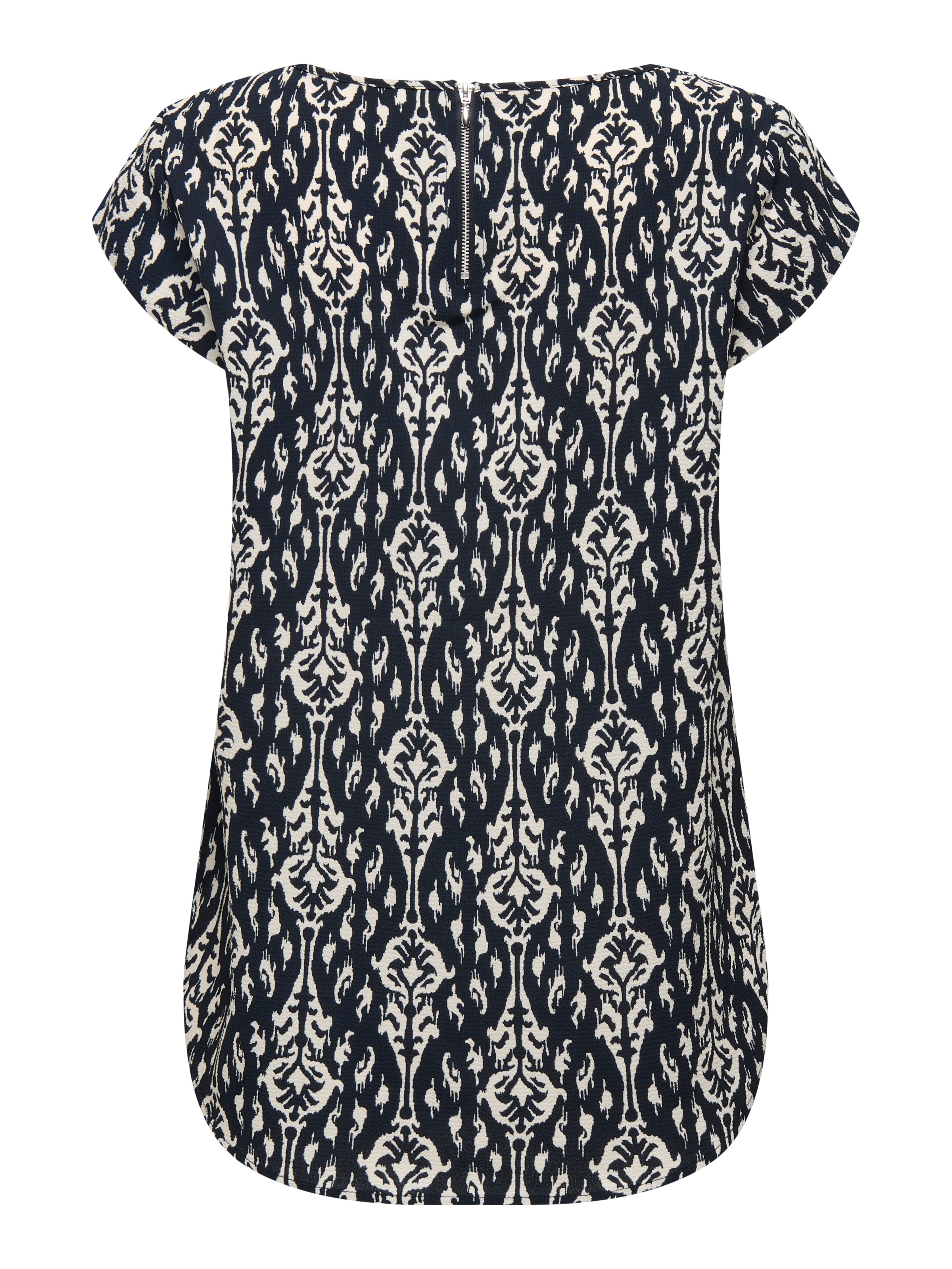 ONLY Shirtbluse »ONLVIC S/S AOP TOP NOOS PTM«, mit Allover Druck