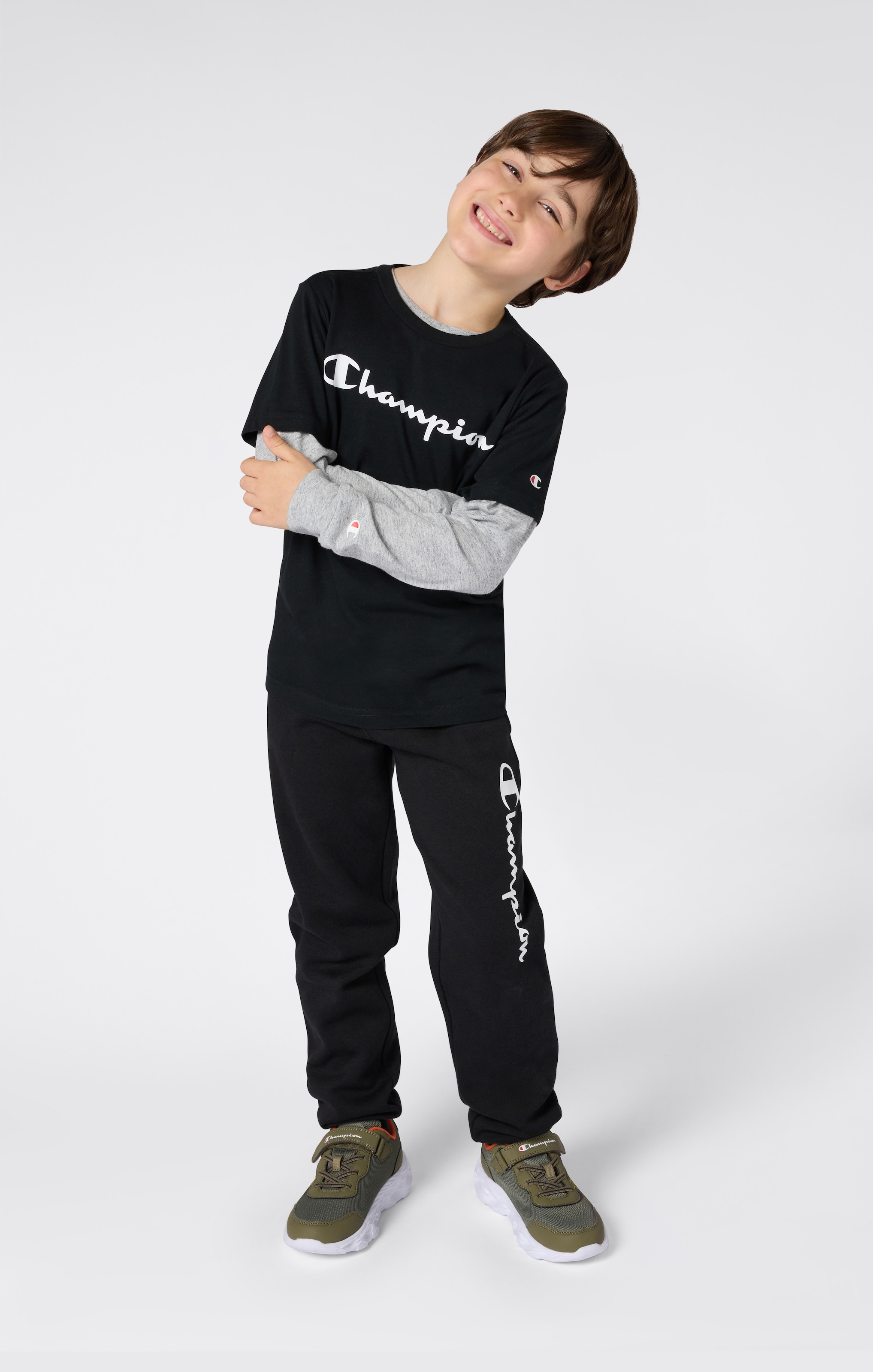 Champion T-Shirt »SPORTWEAR T-SHIRT Standard Fit« für Kinder, Kurzarm, für Sportmode und aktive Freizeit