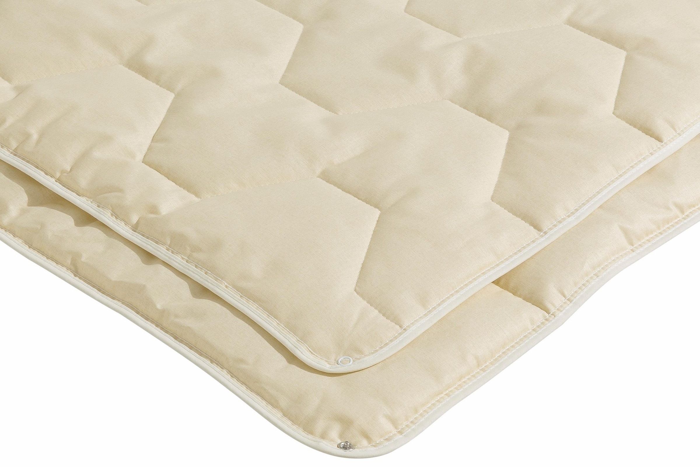 my home Baumwollbettdecke + Kopfkissen »Baumwolle 60 °C«, (4 St.), natürlich gut schlafen in reiner Baumwollqualität