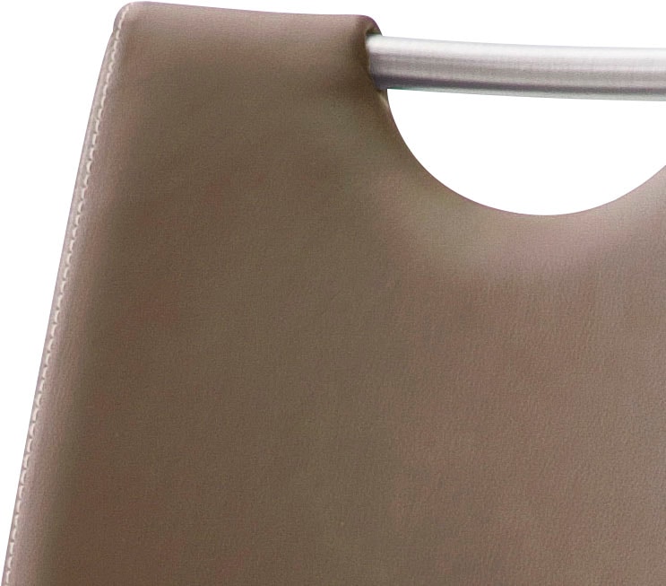 MCA furniture Freischwinger »Paulo« (Set) 4 Stk. Kunstleder Stuhl belastbar bis 120 kg