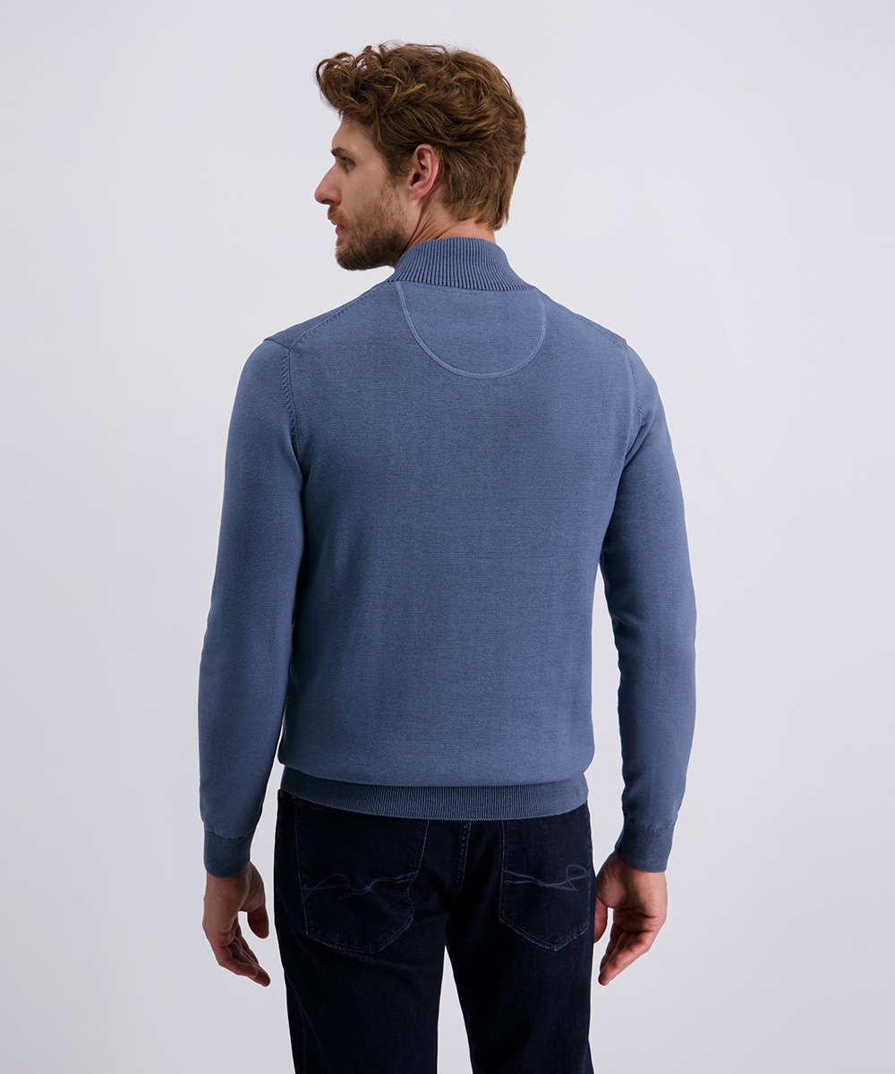 Pierre Cardin Strickpullover, mit Troyer Kragen