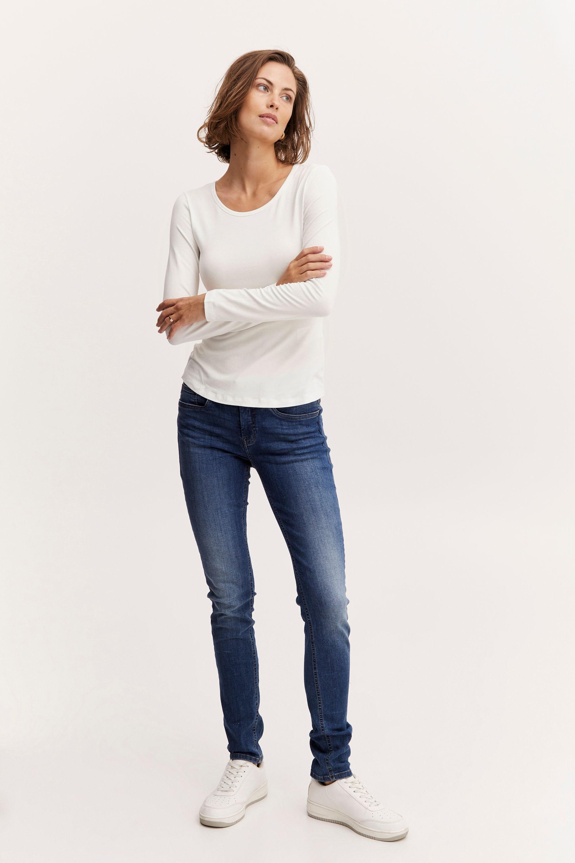 fransa Sweatshirt »Langarmshirt FRKasic«