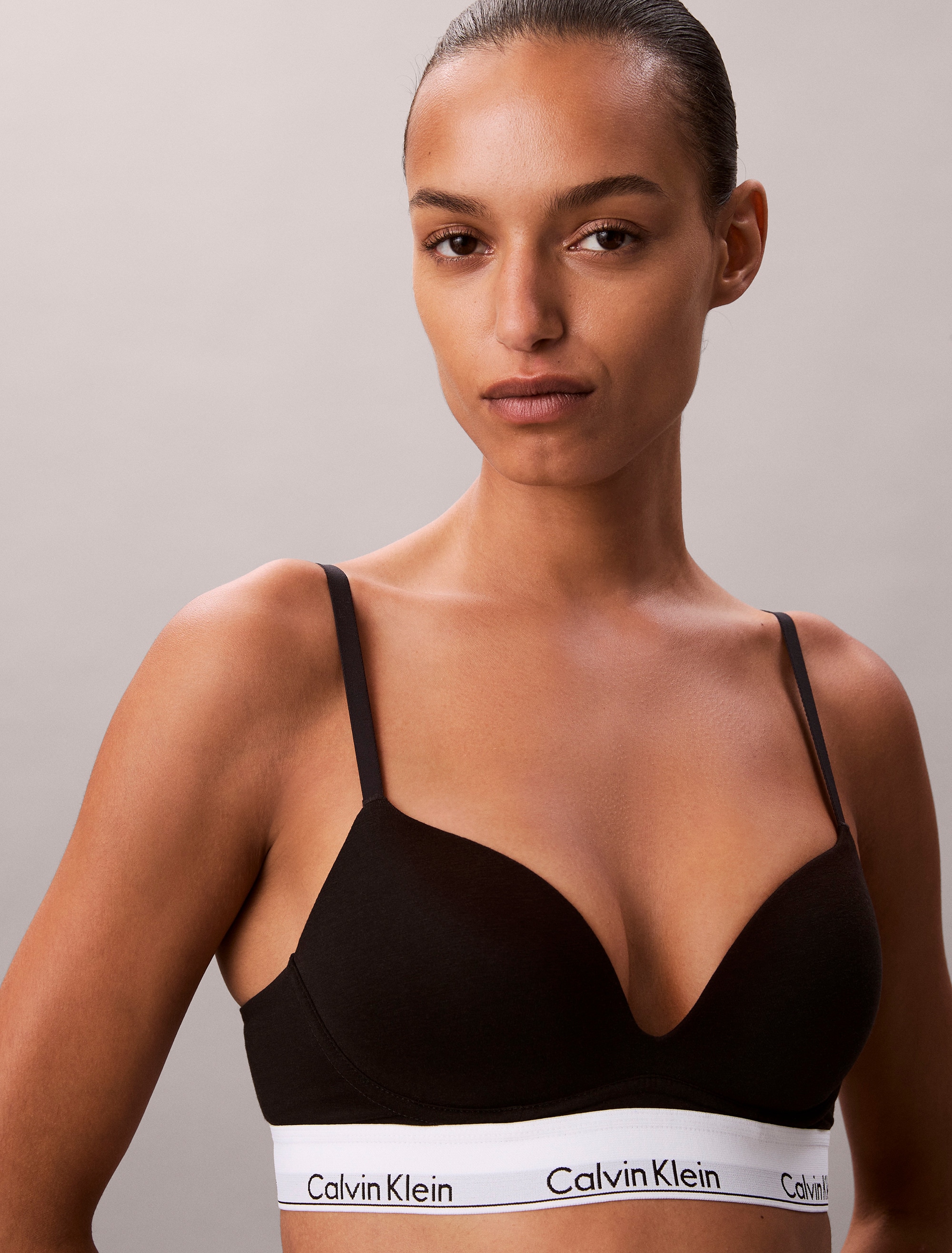 Calvin Klein Underwear Push-up-BH »PUSH UP PLUNGE«, Mit elastischen Saum