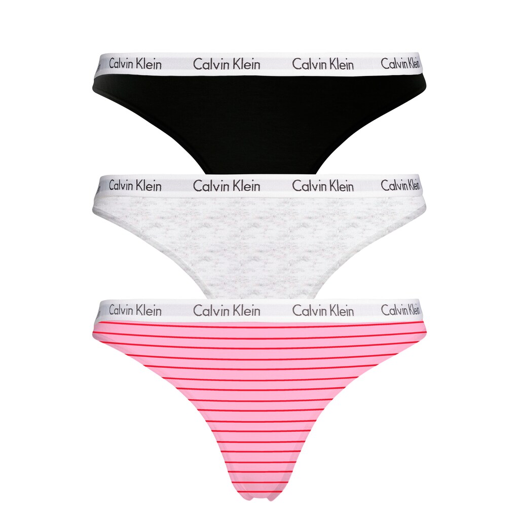 Calvin Klein String »CAROUSEL«, mit Logobündchen