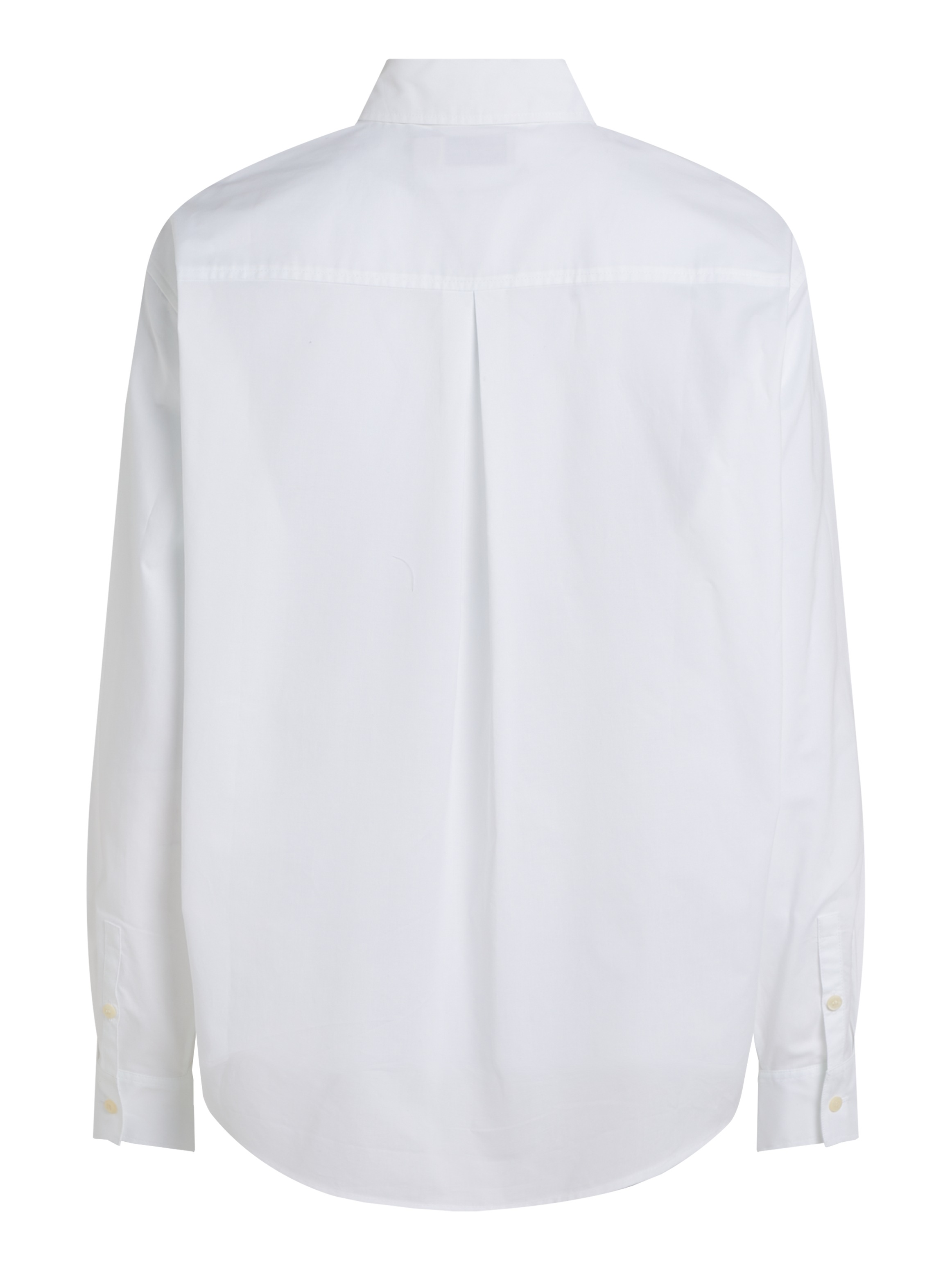 Calvin Klein Jeans Langarmhemd »WOVEN LABEL RELAXED SHIRT«, mit Logopatch
