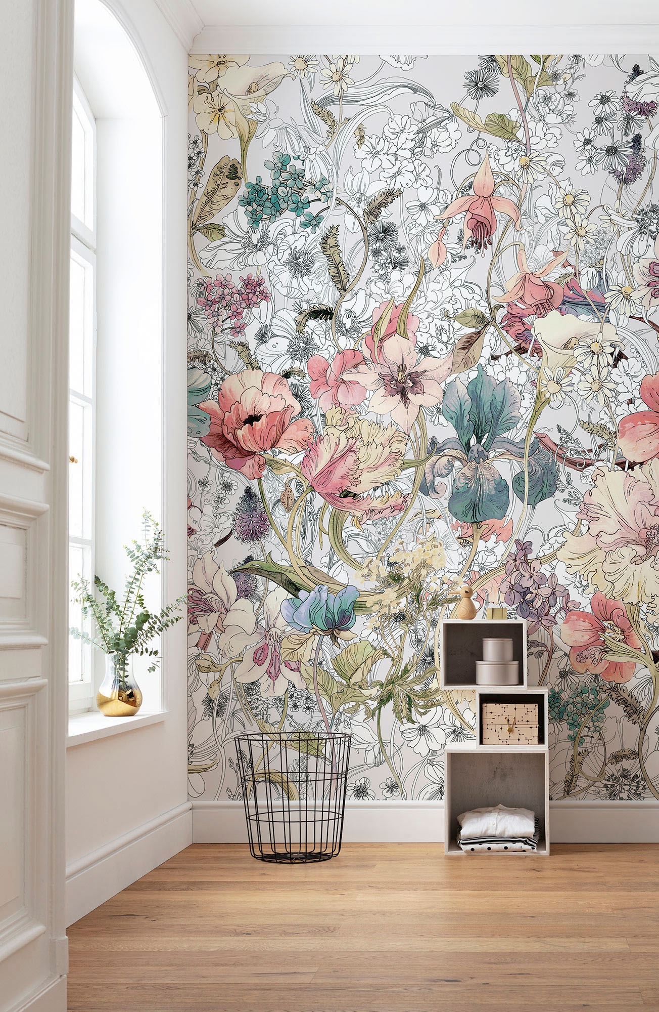 Komar Vliestapete »Digitaldruck Vlies - Magic Meadow - Größe 200 x 250 cm«, bedruckt, Wohnzimmer, Schlafzimmer