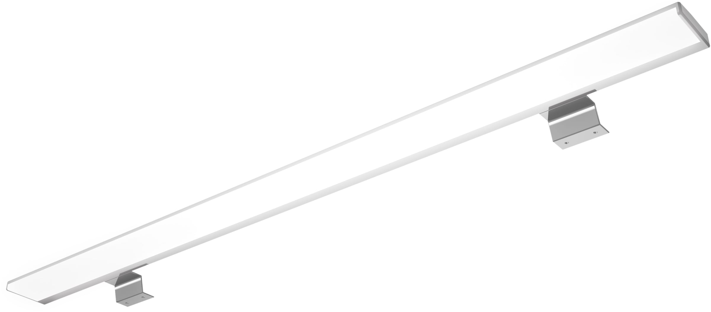 Saphir Badezimmerspiegelschrank »Serie 4010 Badezimmer-Spiegelschrank inkl. LED-Aufsatzleuchte«, Badschrank 140 cm breit, 3 Türen, 6 Glas-Einlegeböden, inkl Türdämpfer