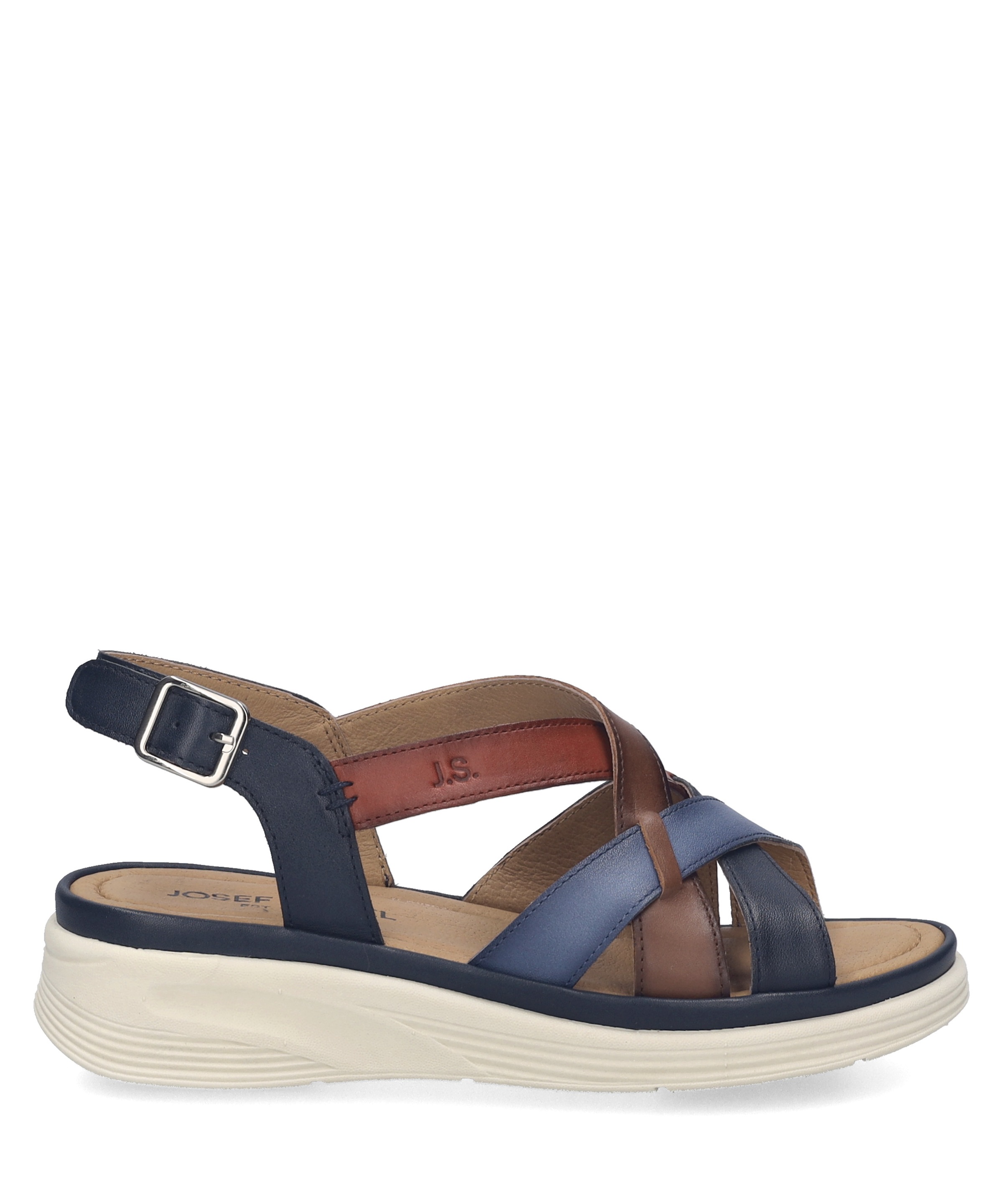 Josef Seibel Sandale »Sevran 07, slate blue-multi«