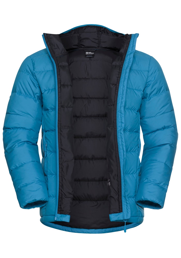 Jack Wolfskin Daunenjacke »ATHER DOWN HOODY M RDS« mit Kapuze