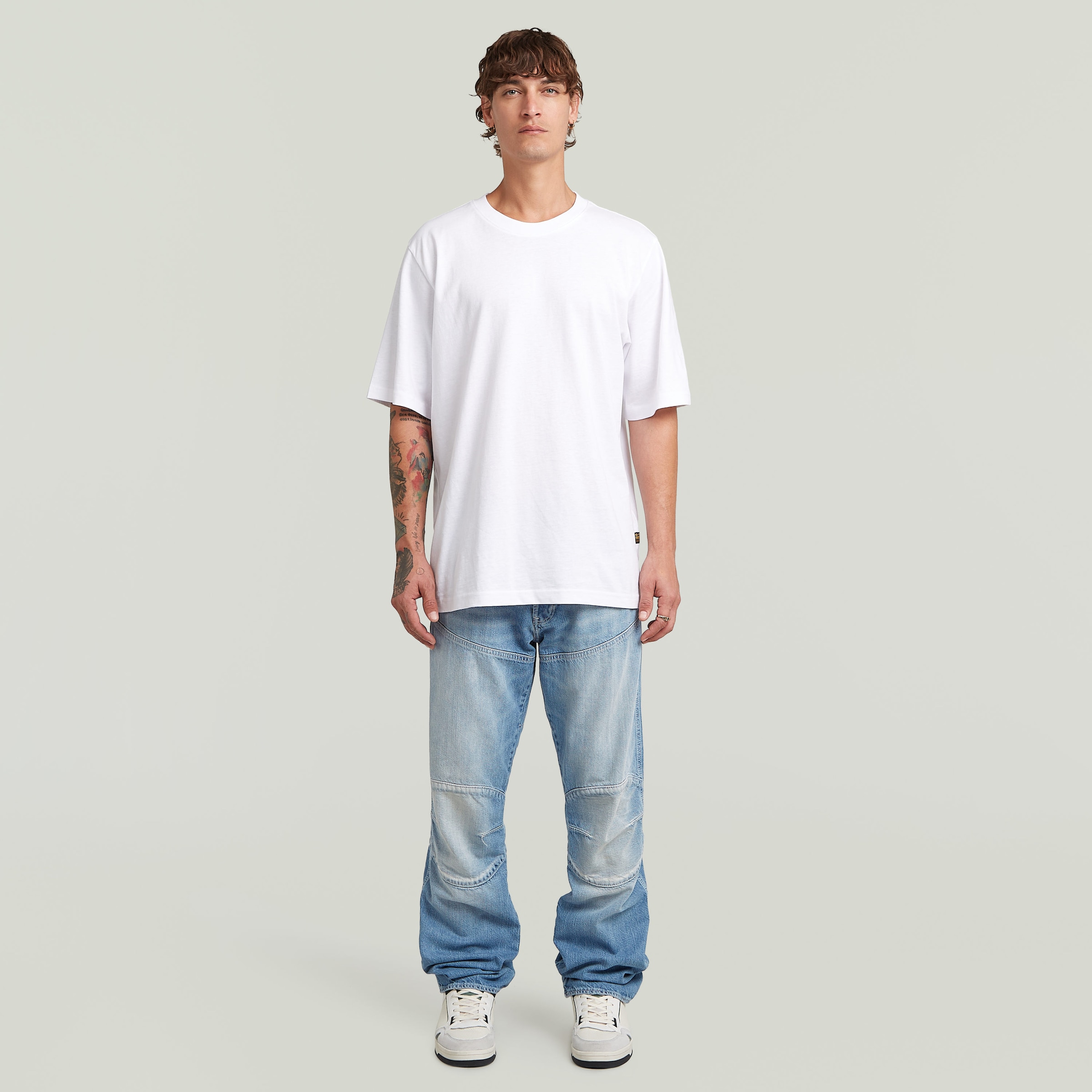G-STAR Regular-fit-Jeans »5620 3D Regular«, mit Knie-Patches