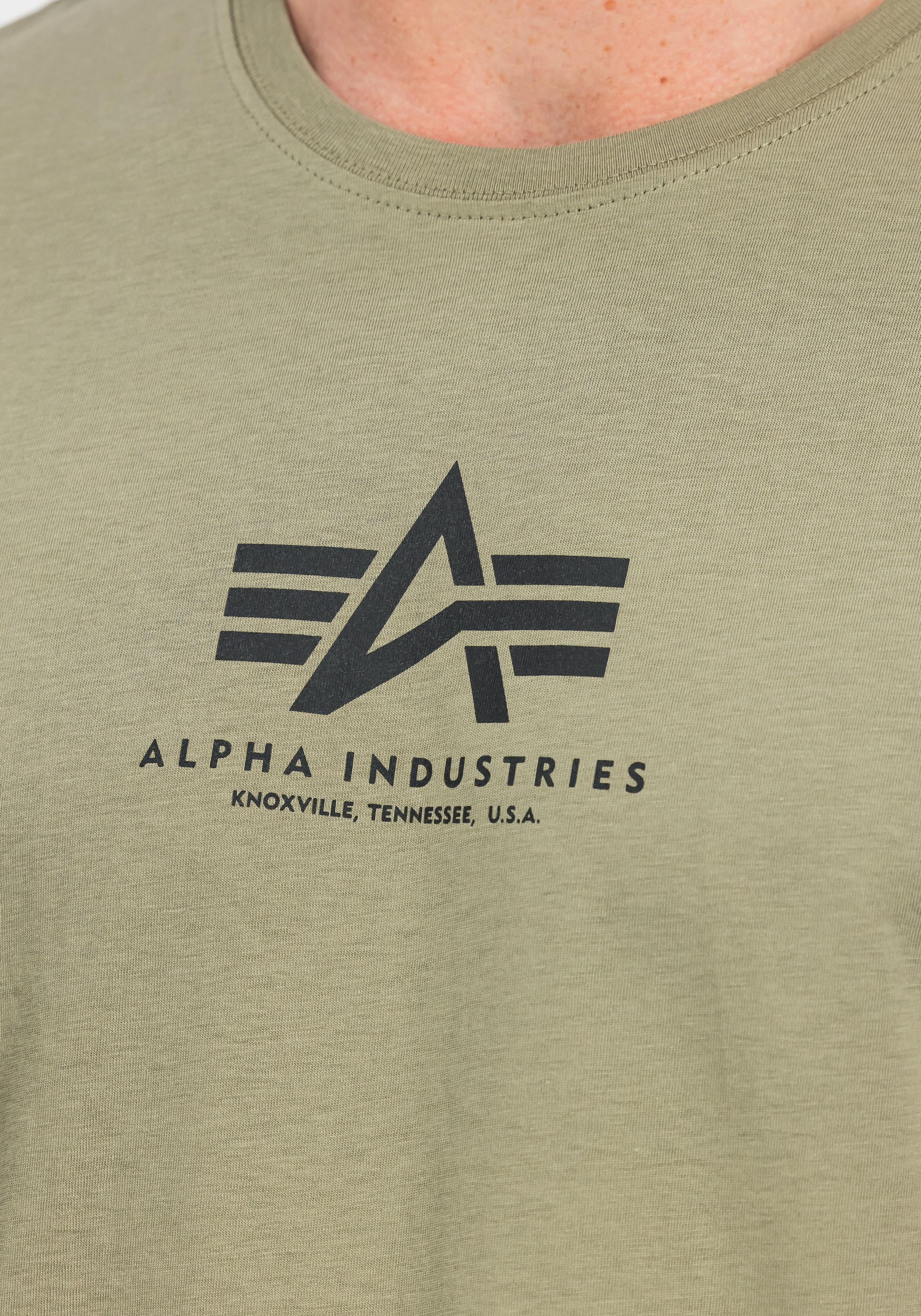 Alpha Industries T-Shirt »Alpha Industries Men - T-Shirts Basic T-Shirt ML«
