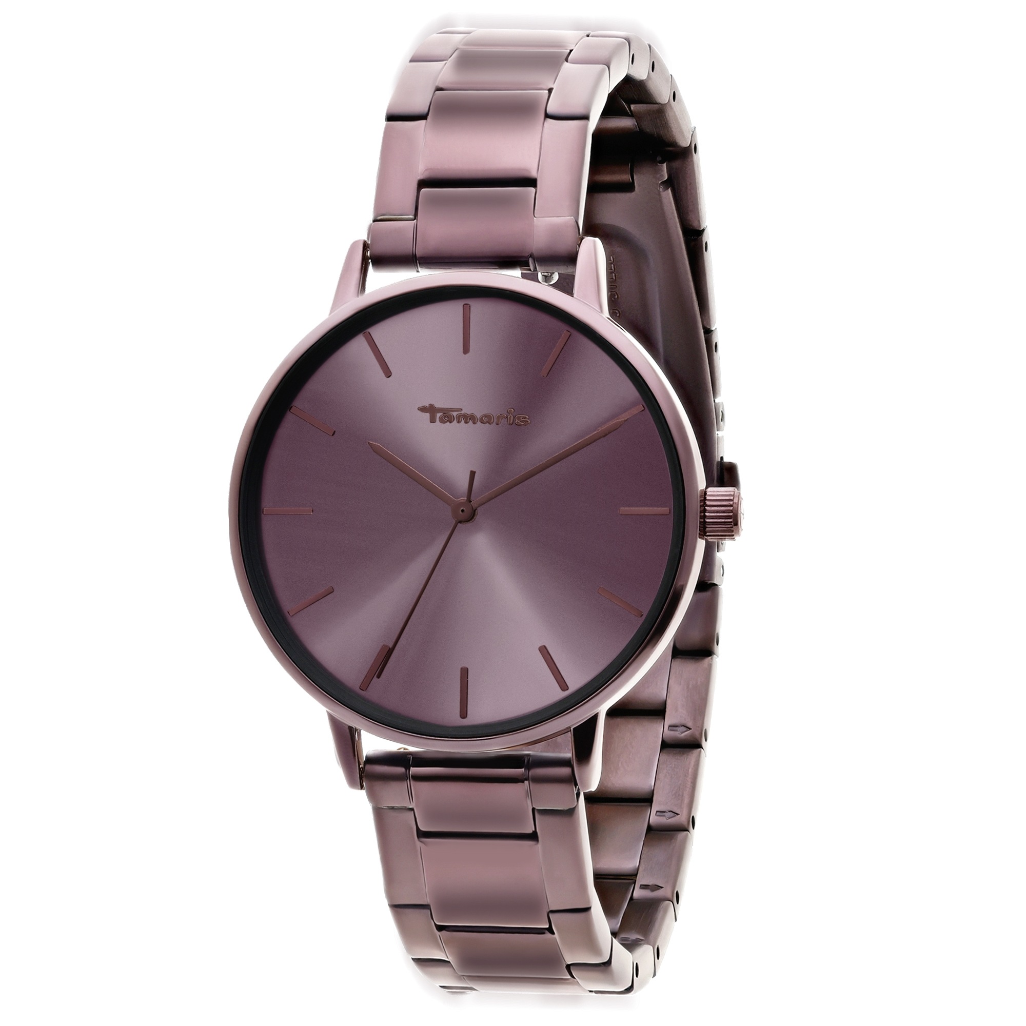 Tamaris Quarzuhr Armbanduhr, Damenuhr, Edelstahlarmband, analog