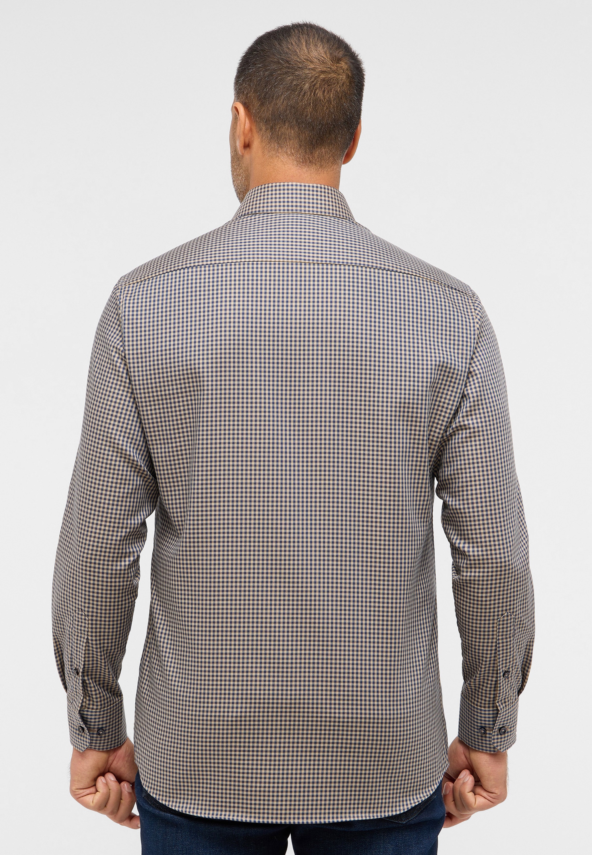 Eterna Langarmhemd »MODERN FIT«, NON IRON (bügelfrei)