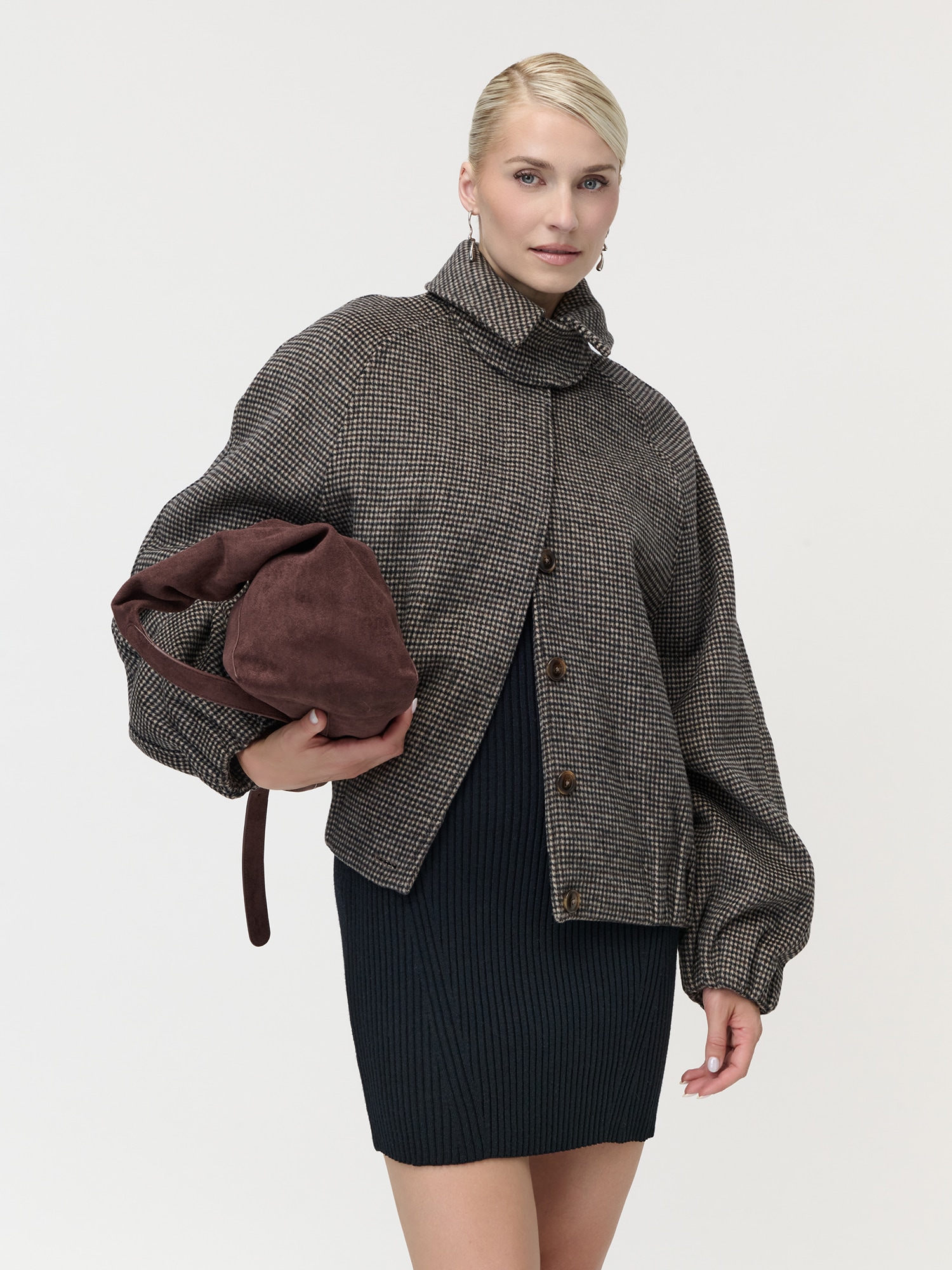 LeGer Hobo »Celia« Damen Tragetasche mit Steppnaht