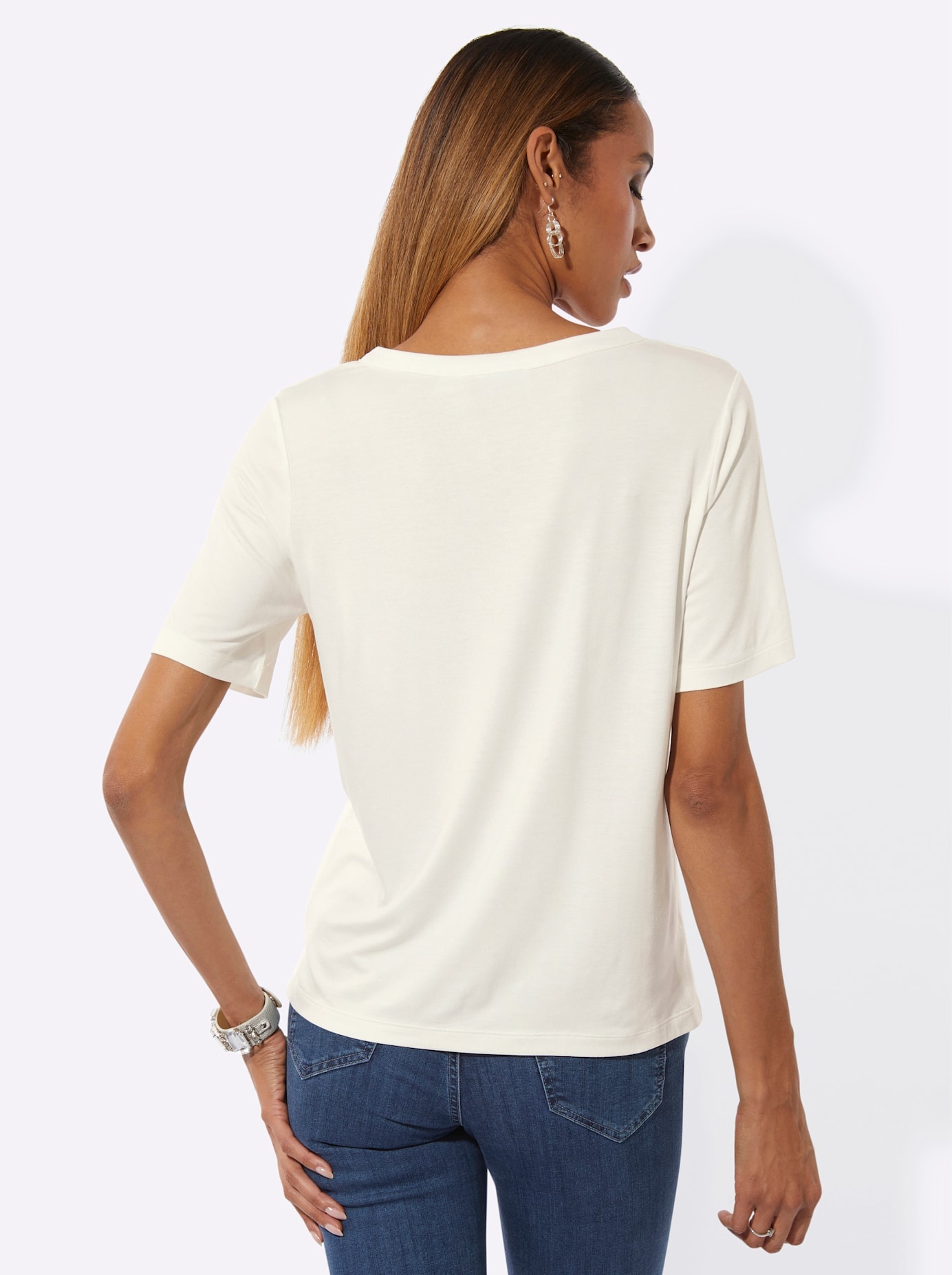 creation L V-Shirt »Kurzarm-Shirt« 1 tlg.