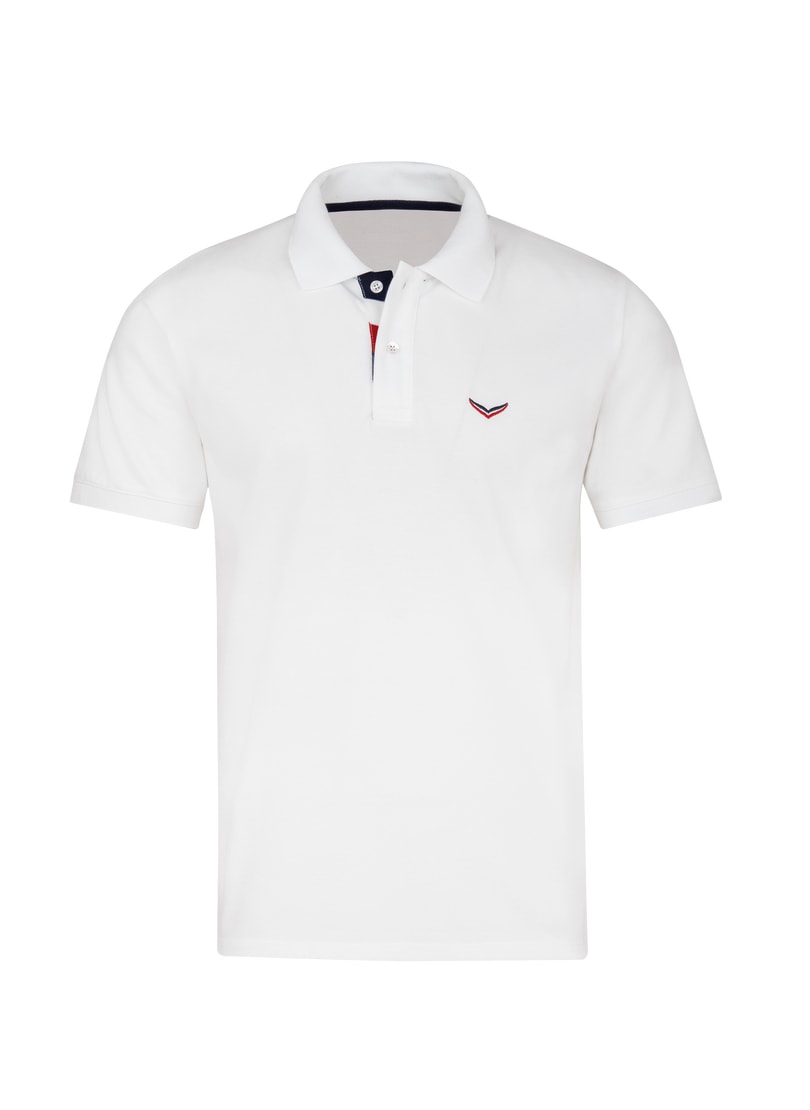 Trigema Poloshirt »TRIGEMA Poloshirt mit dreifarbiger Knopfleiste«, (1 tlg.)