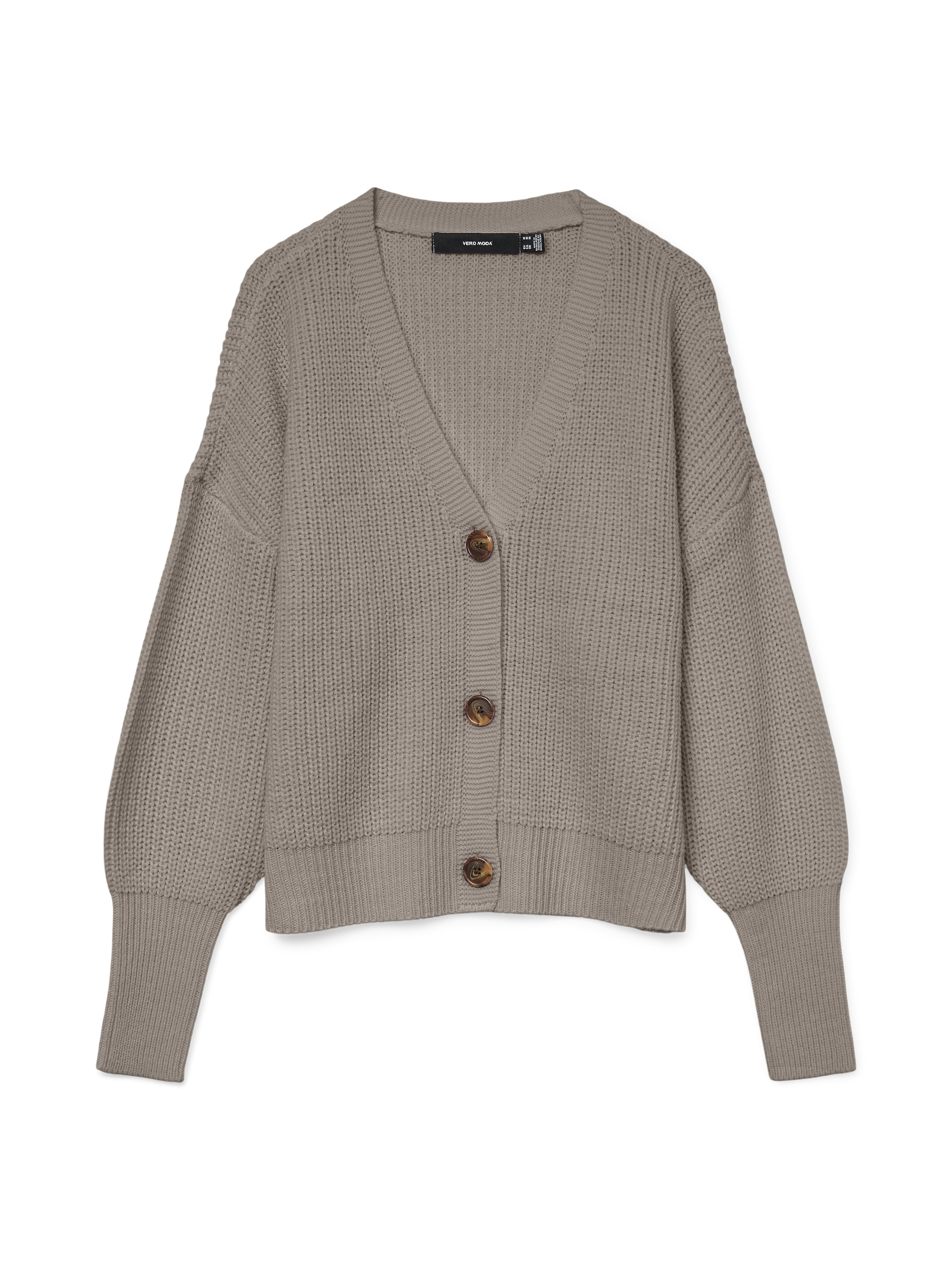 Vero Moda Strickjacke »VMLEA LS V-NECK CUFF CARDIGAN«