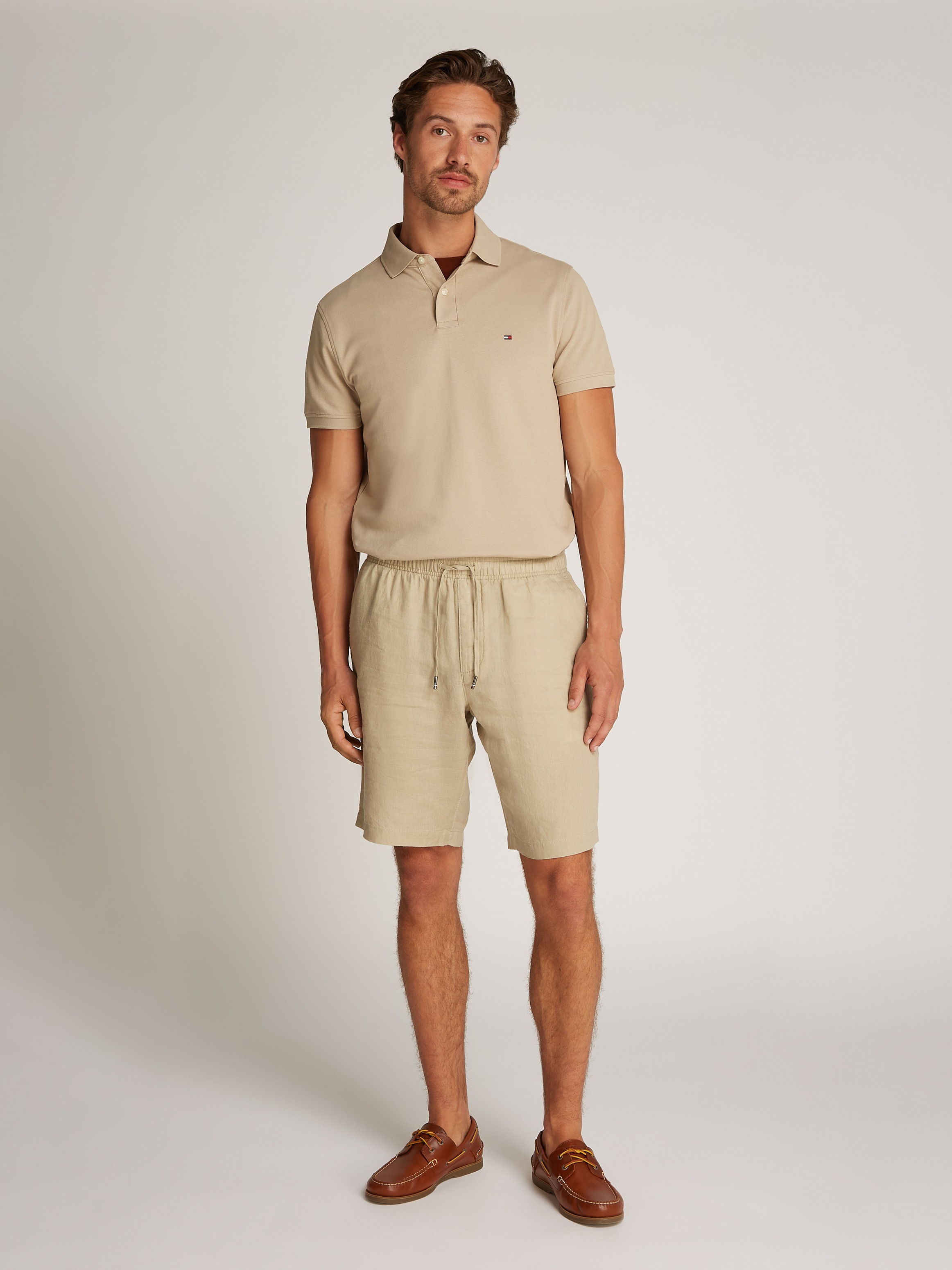 Tommy Hilfiger Shorts »HARLEM PO LINEN SHORT«