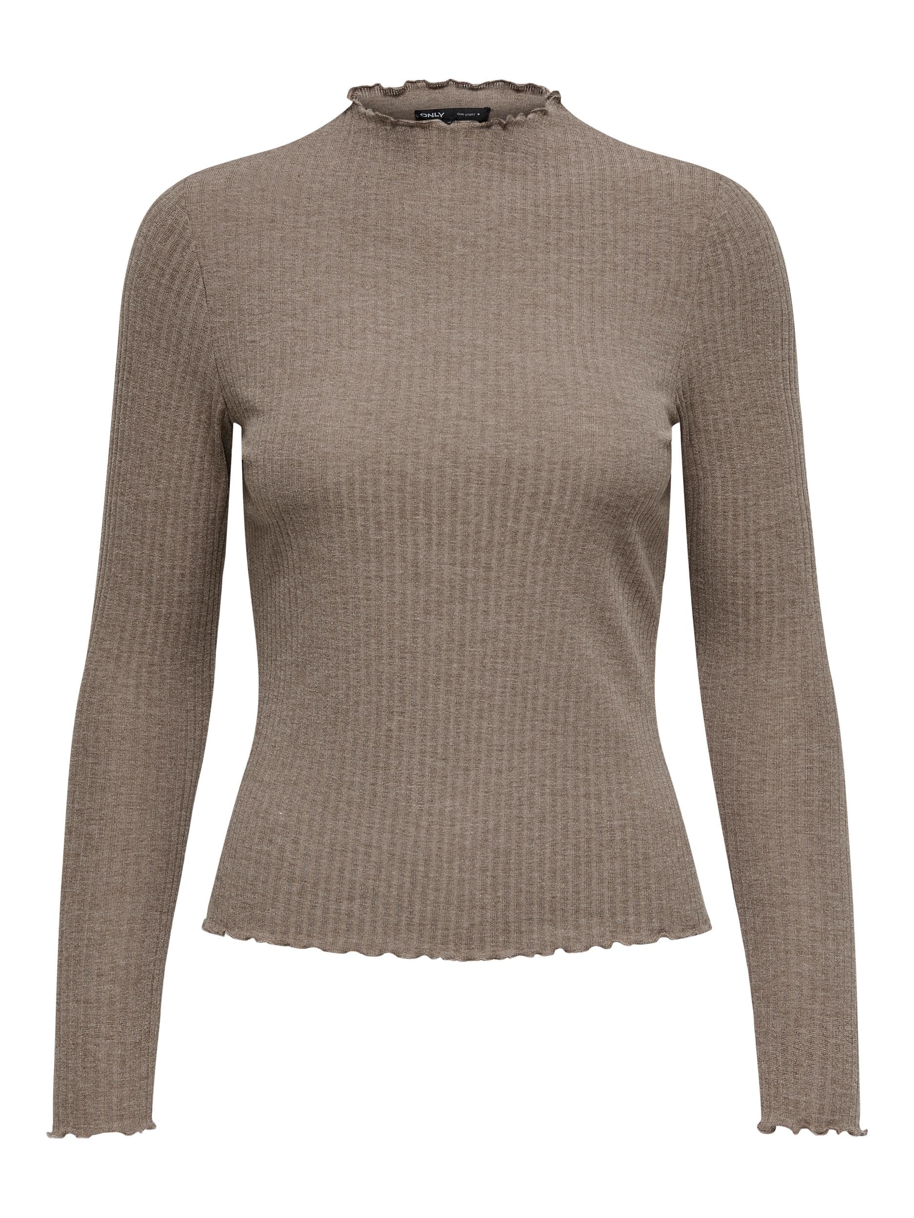 ONLY Langarmshirt »ONLEMMA L/S HIGH NECK TOP«