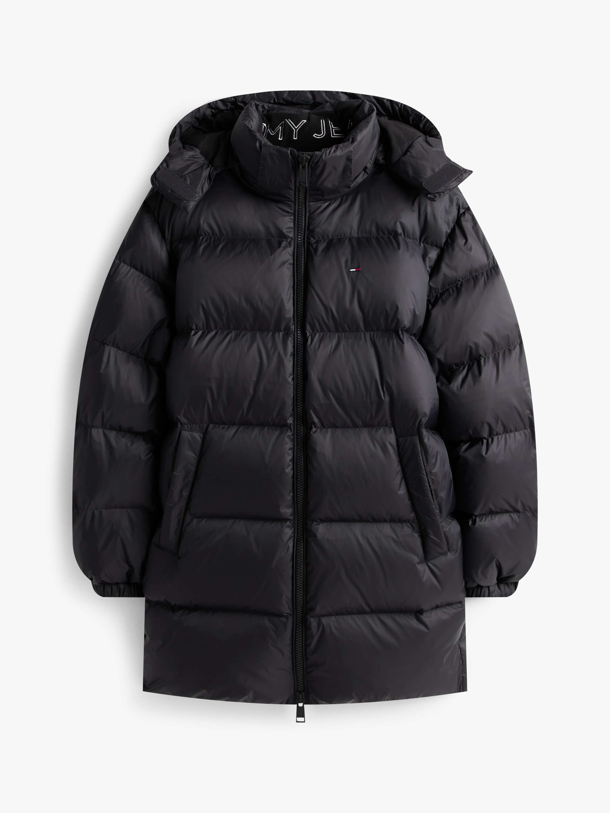 Tommy Jeans Steppjacke »TJM ESSENTIAL DOWN PARKA« mit Kapuze Daunenjacke, Übergangsjacke mit Kapuze