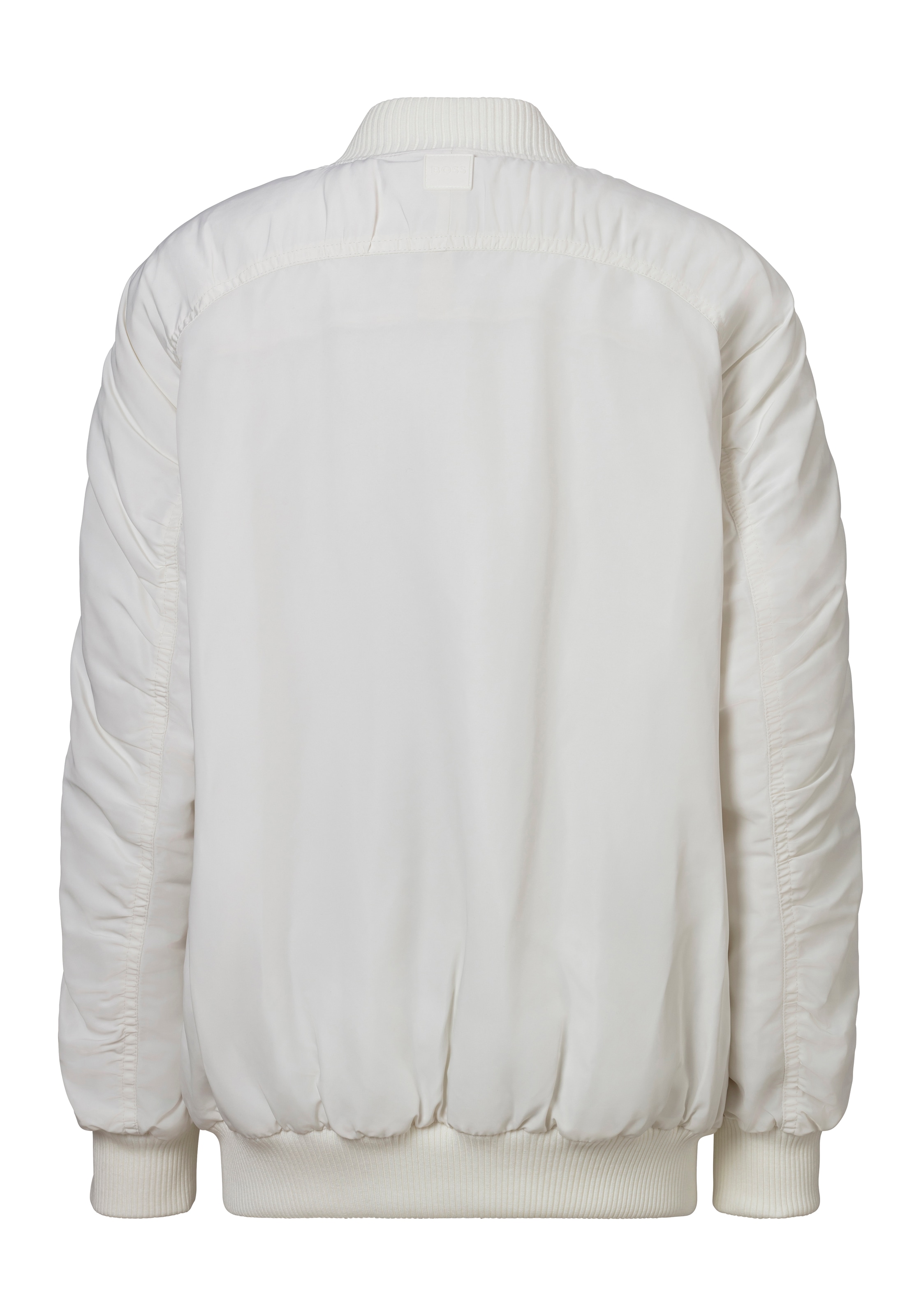 BOSS ORANGE Bomberjacke »Piromba Premium Damenmode«, mit Strickbündchenkragen