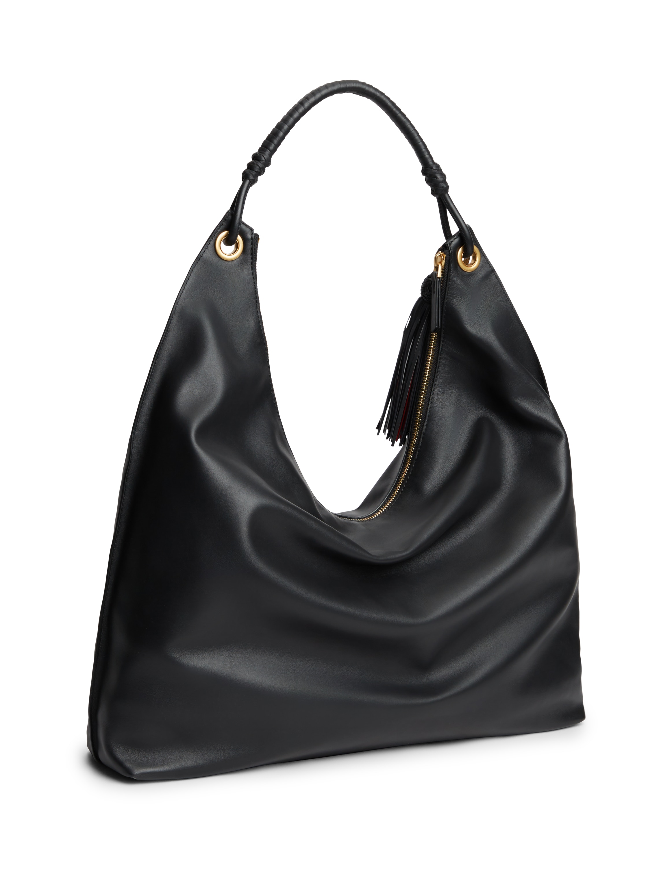 Tommy Hilfiger Hobo »TH STATEMENT LEATHER HOBO« , Damen Umhängetasche, Schultertasche, Handtasche mit Logoschriftzug