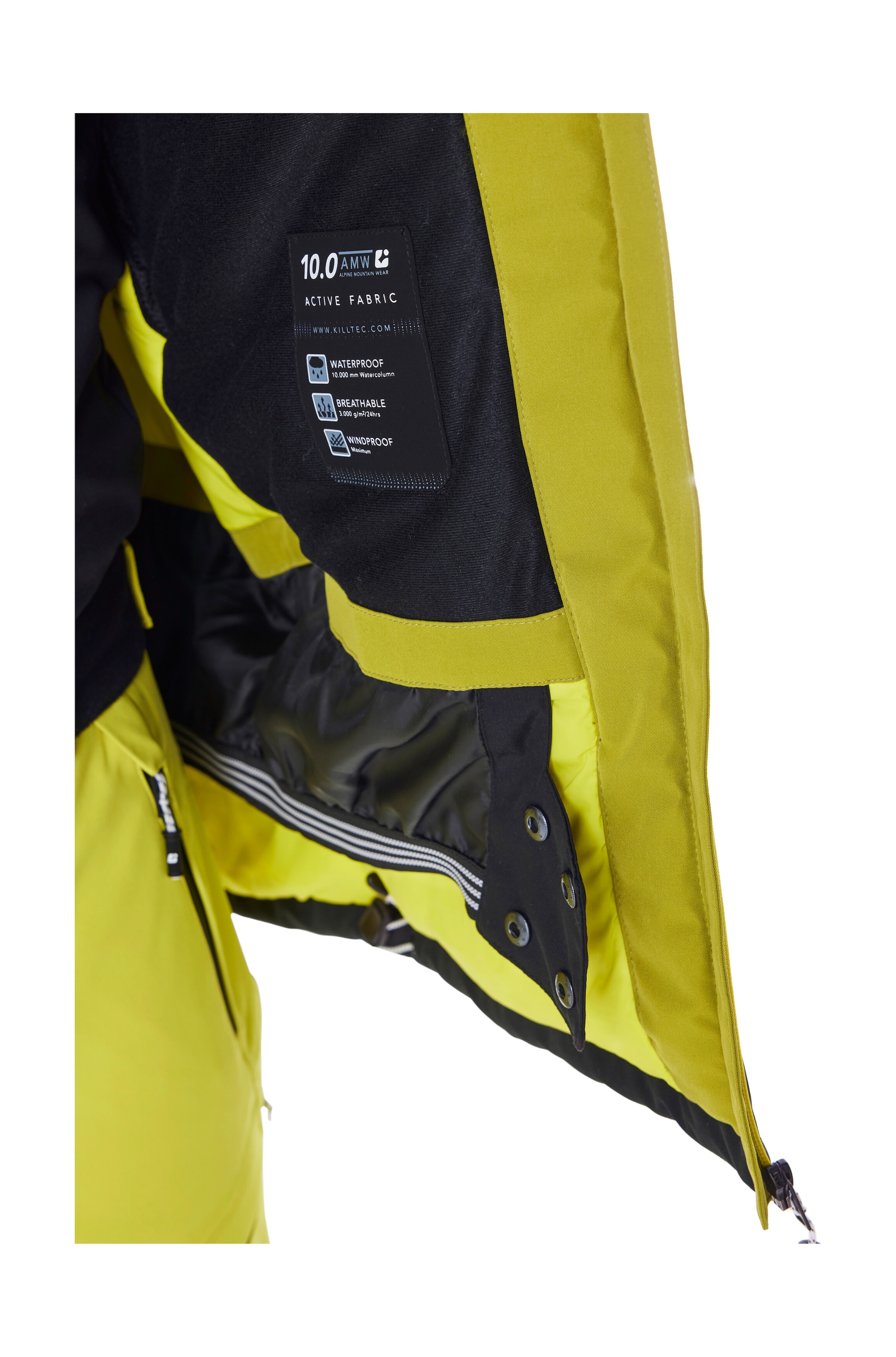 Killtec Skijacke »KSW 280 MN SKI JCKT« Wasserdichte Herrenjacke mit Schneefang und Teflon EcoElite™