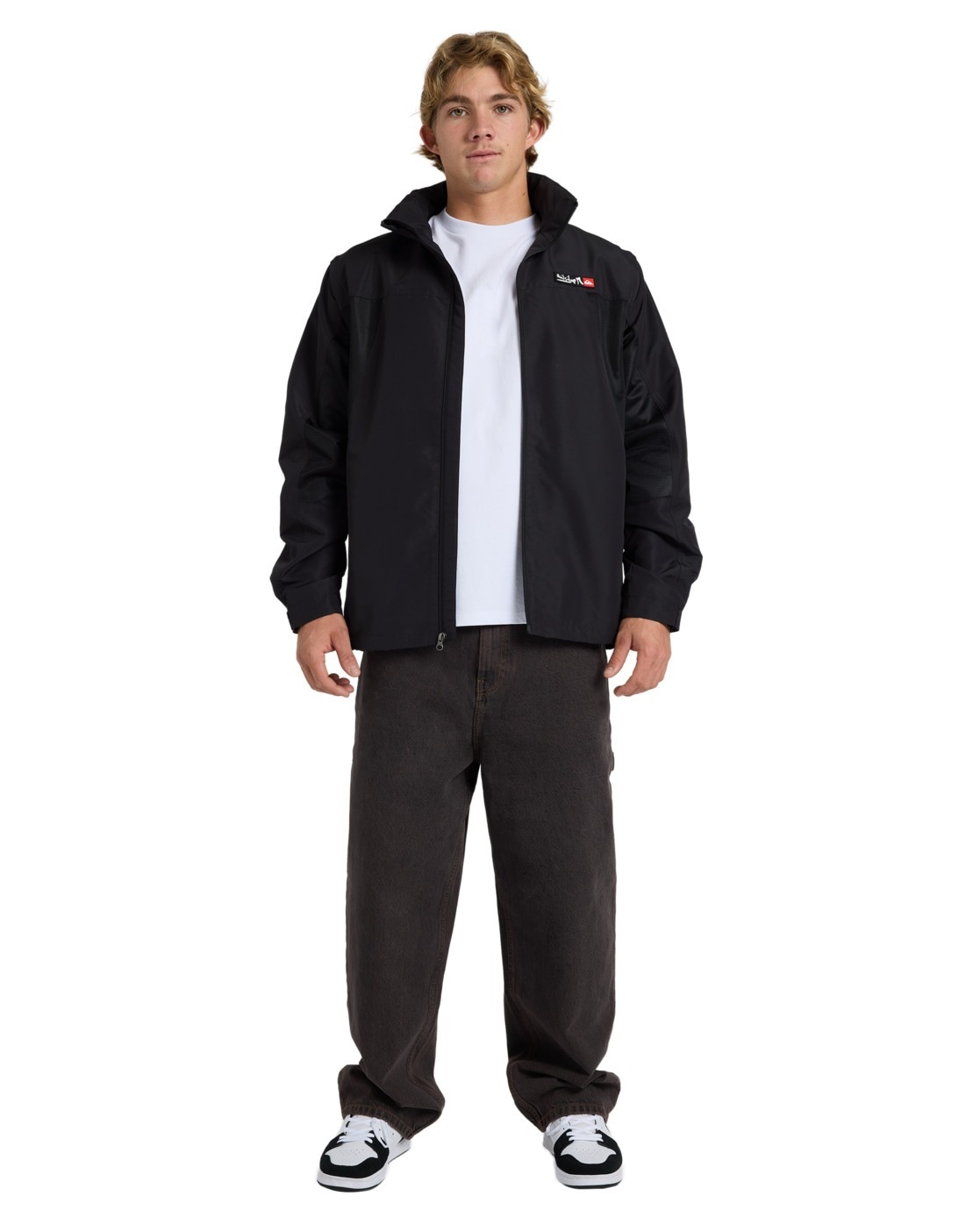 Quiksilver Outdoorjacke »YG Crossbone Spray« mit Kapuze