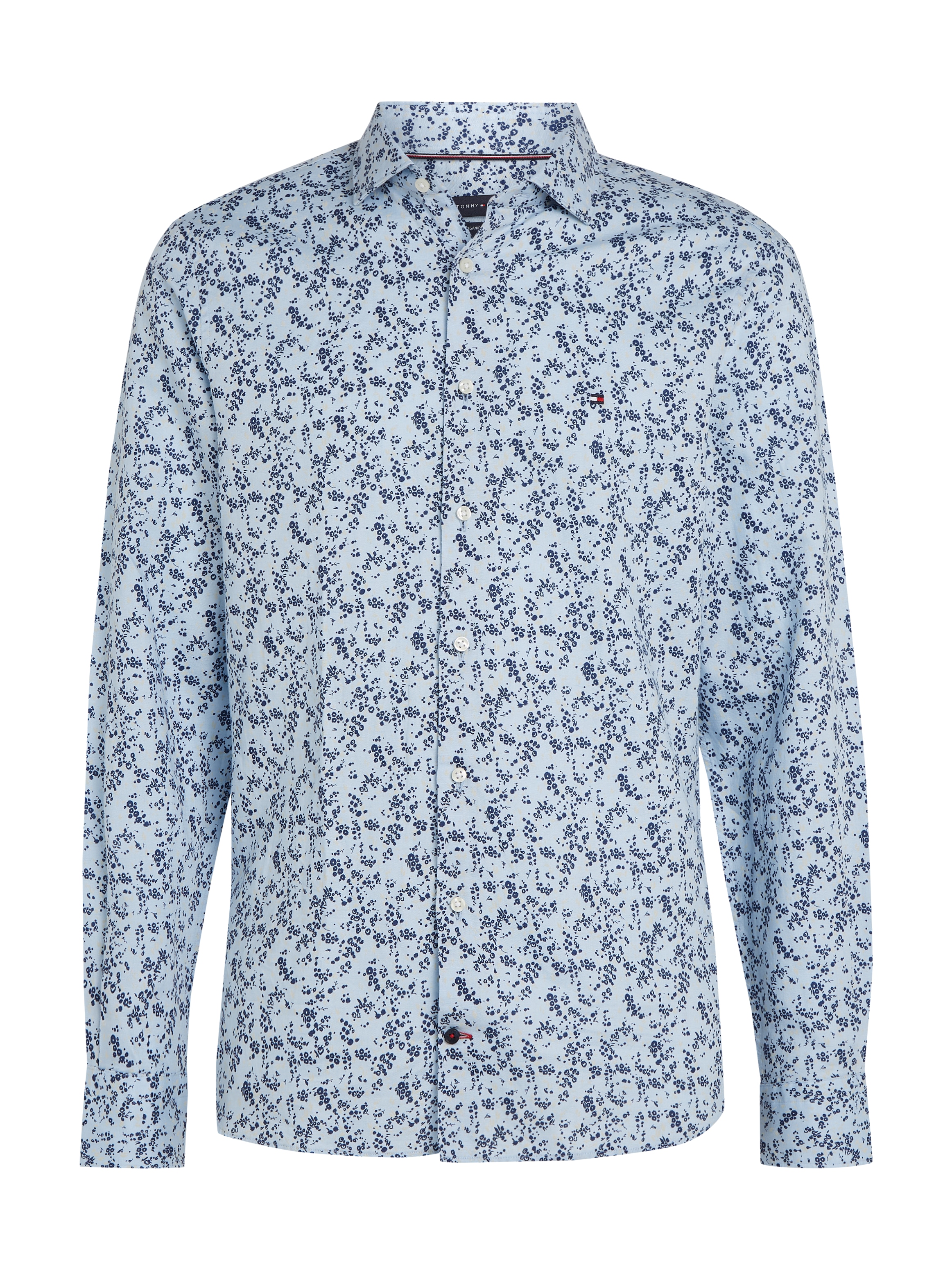 Tommy Hilfiger Langarmhemd »CL W-CO/LI DITSY FLOWER SF SHIRT«, mit floralem Print