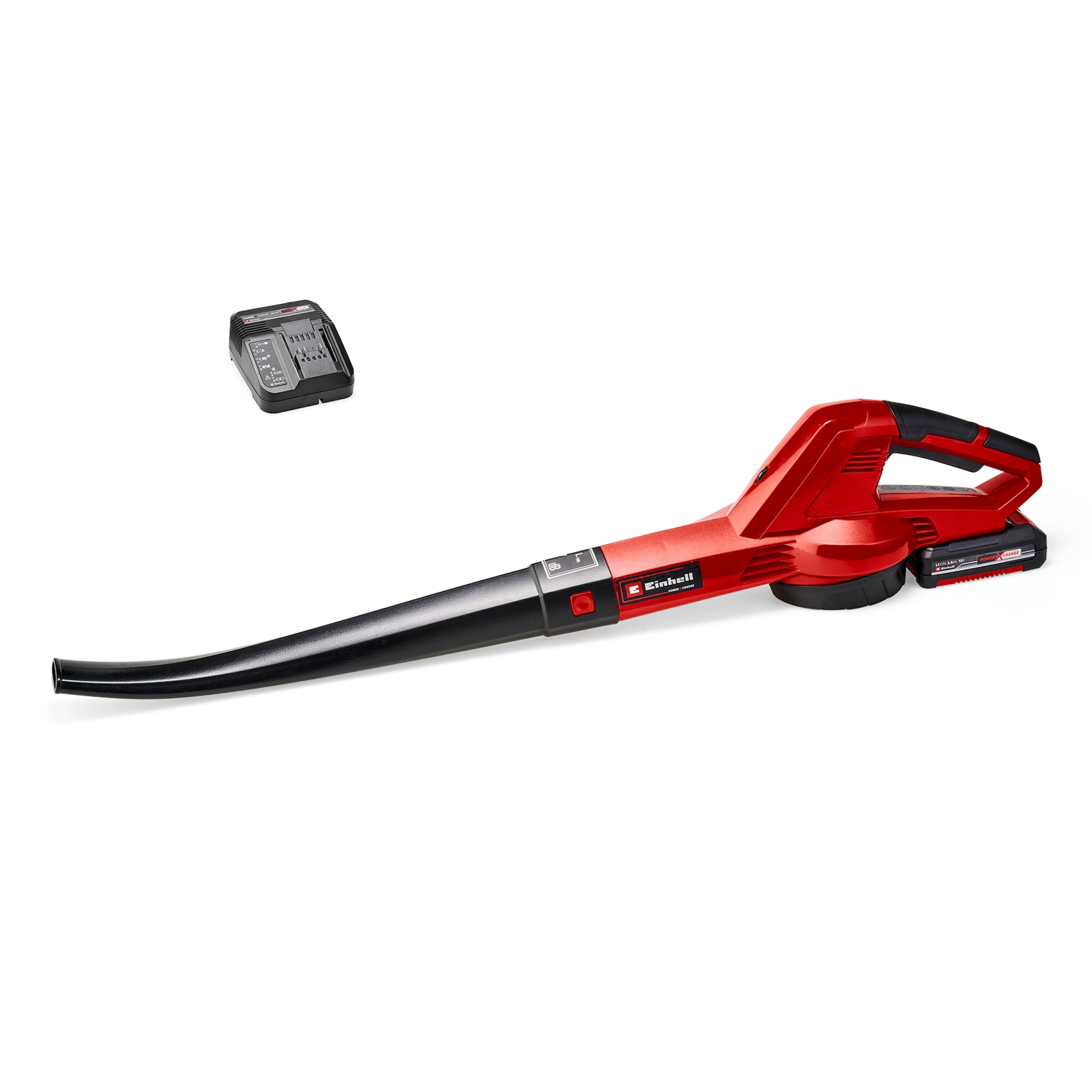 Einhell Akku-Laubbläser »GC-CL 18 Li E Kit (1x2,0Ah)«, (3 St.)