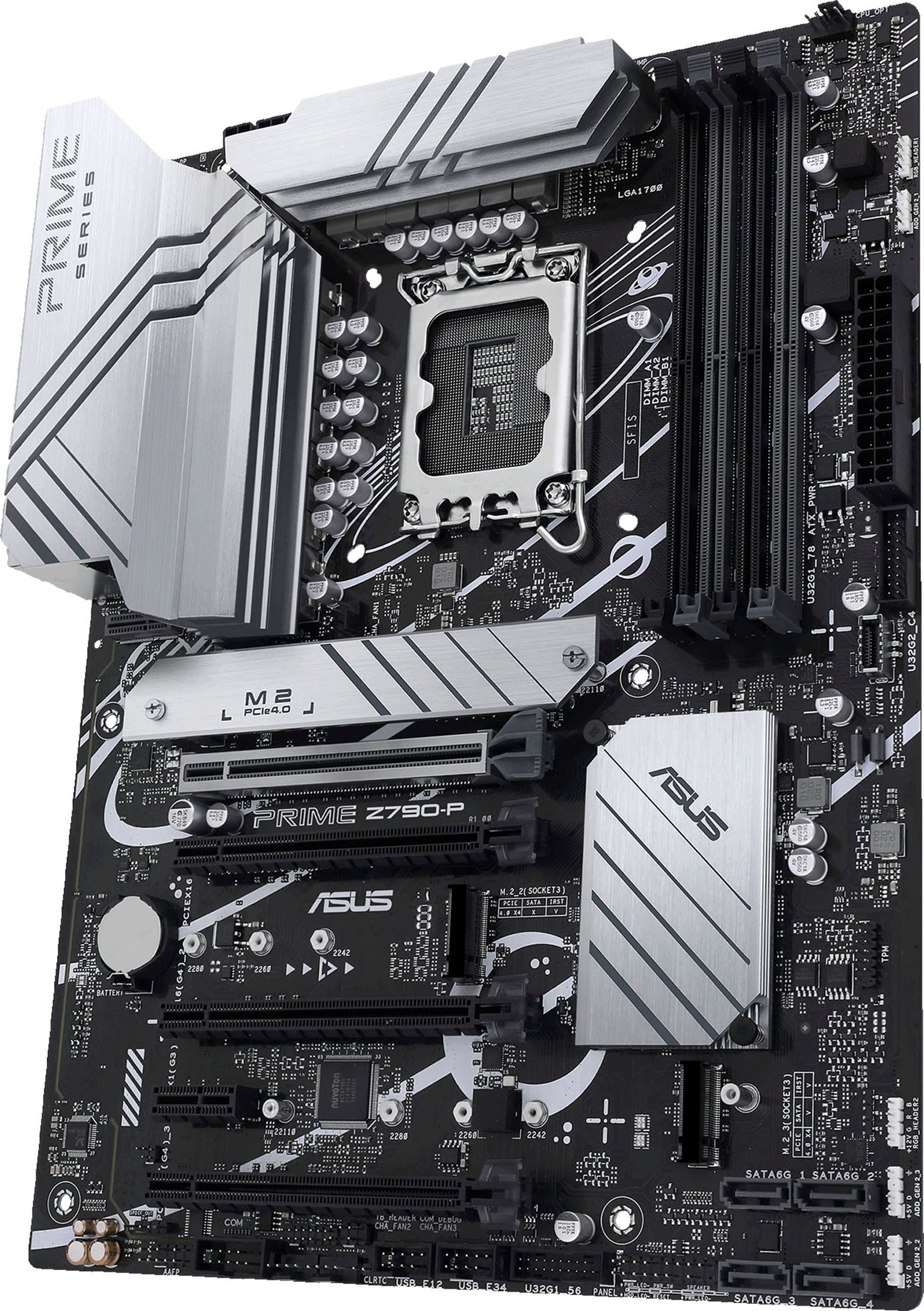 Asus Mainboard »PRIME Z790-P«, ATX, PCIe 5.0, DDR5 Speicher, 3x M.2, HDMI, DisplayPort