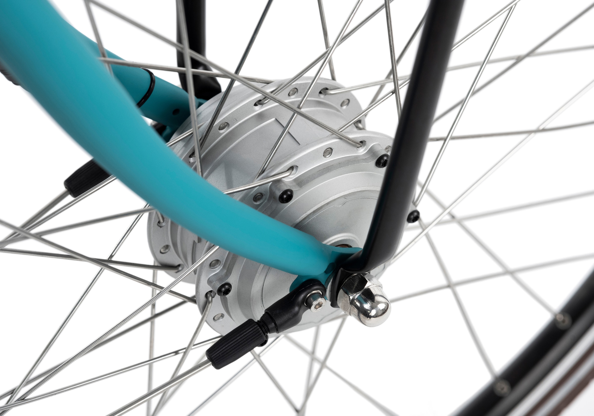 Adore E-Bike »Cantaloupe«, 3 Gang, Shimano, Nexus Schaltbox, Frontmotor 250 W, (Frontgepäckträger), Pedelec, Elektrofahrrad für Damen u. Herren