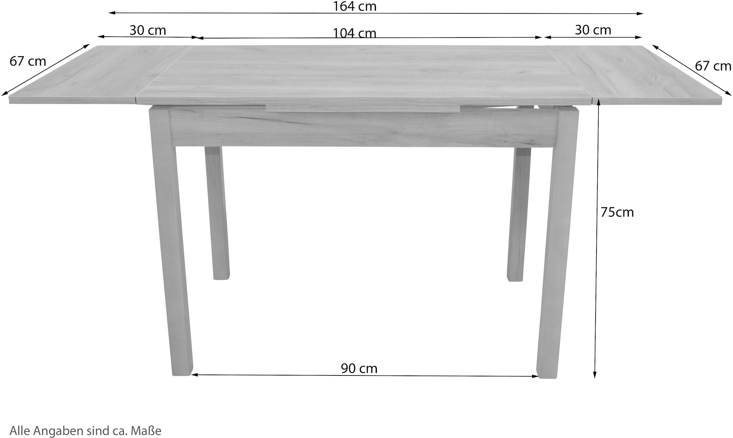 HOFMANN LIVING AND MORE Essgruppe »4tlg. Eckbankgruppe«, (Spar-Set, 4 tlg., 4tlg. Eckbankgruppe), Stühle montiert