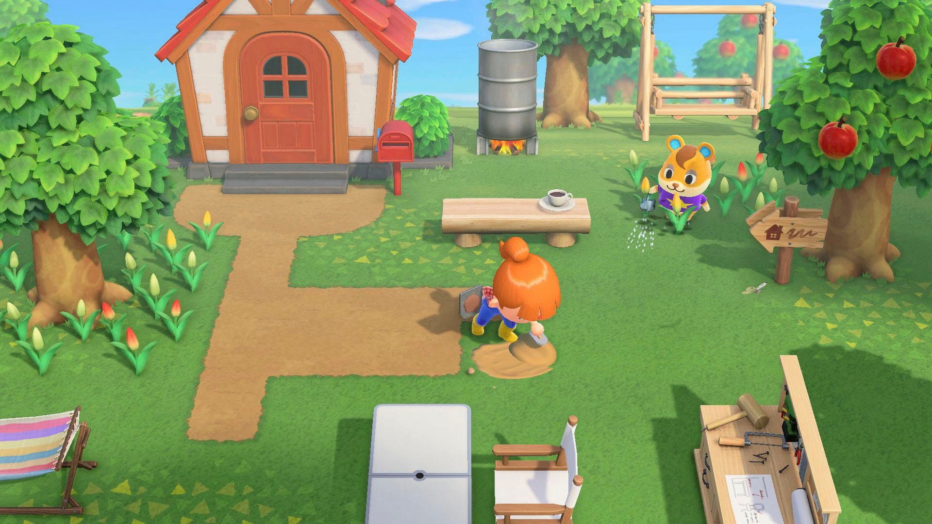Nintendo Switch Konsolen-Set »Lite Animal Crossing: New Horizons Isabelle Aloha Edition«