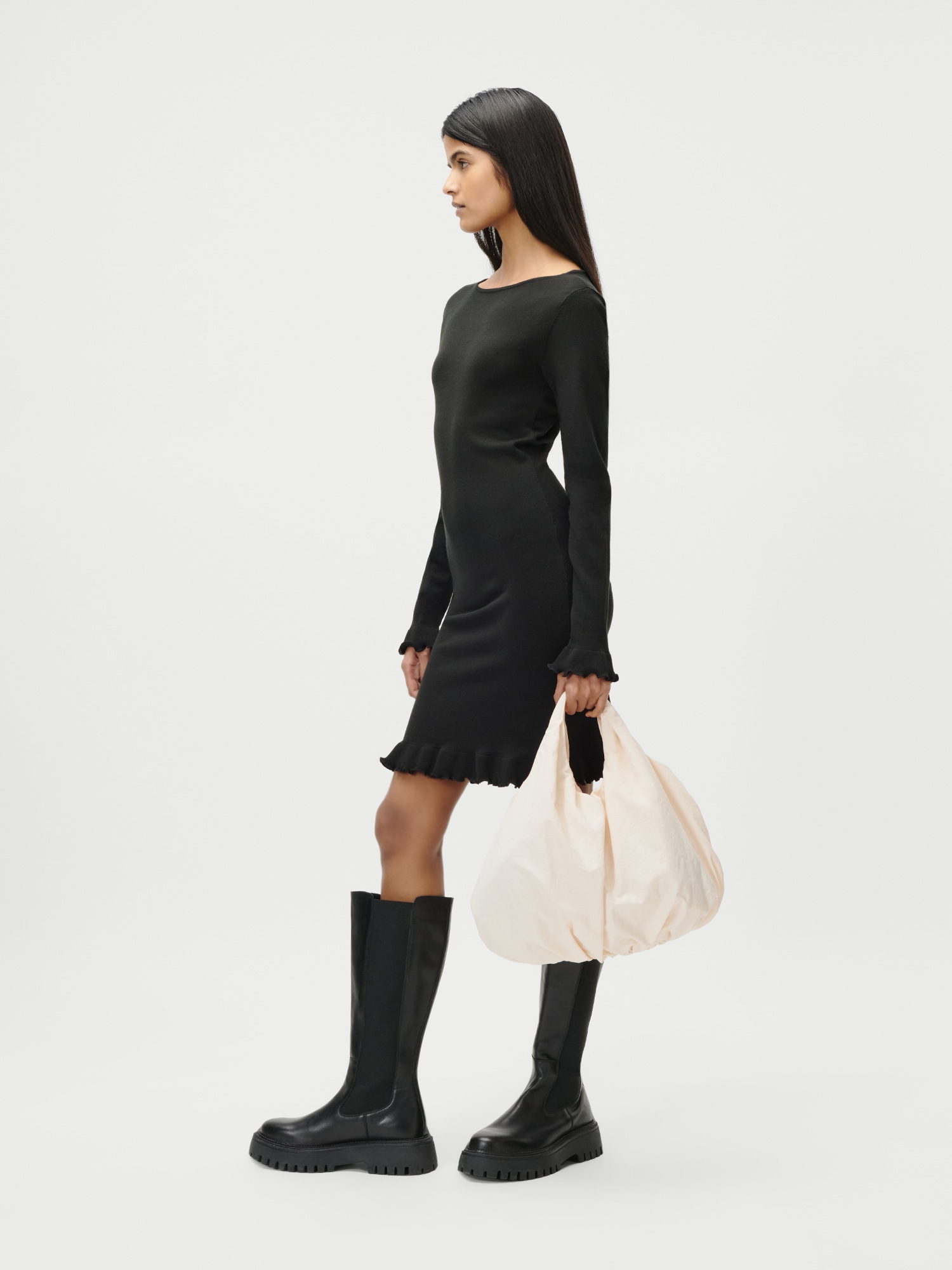 LeGer Schultertasche »Lotti Bag« Damen Schultertasche, Umhängetasche in modischer Beutelform