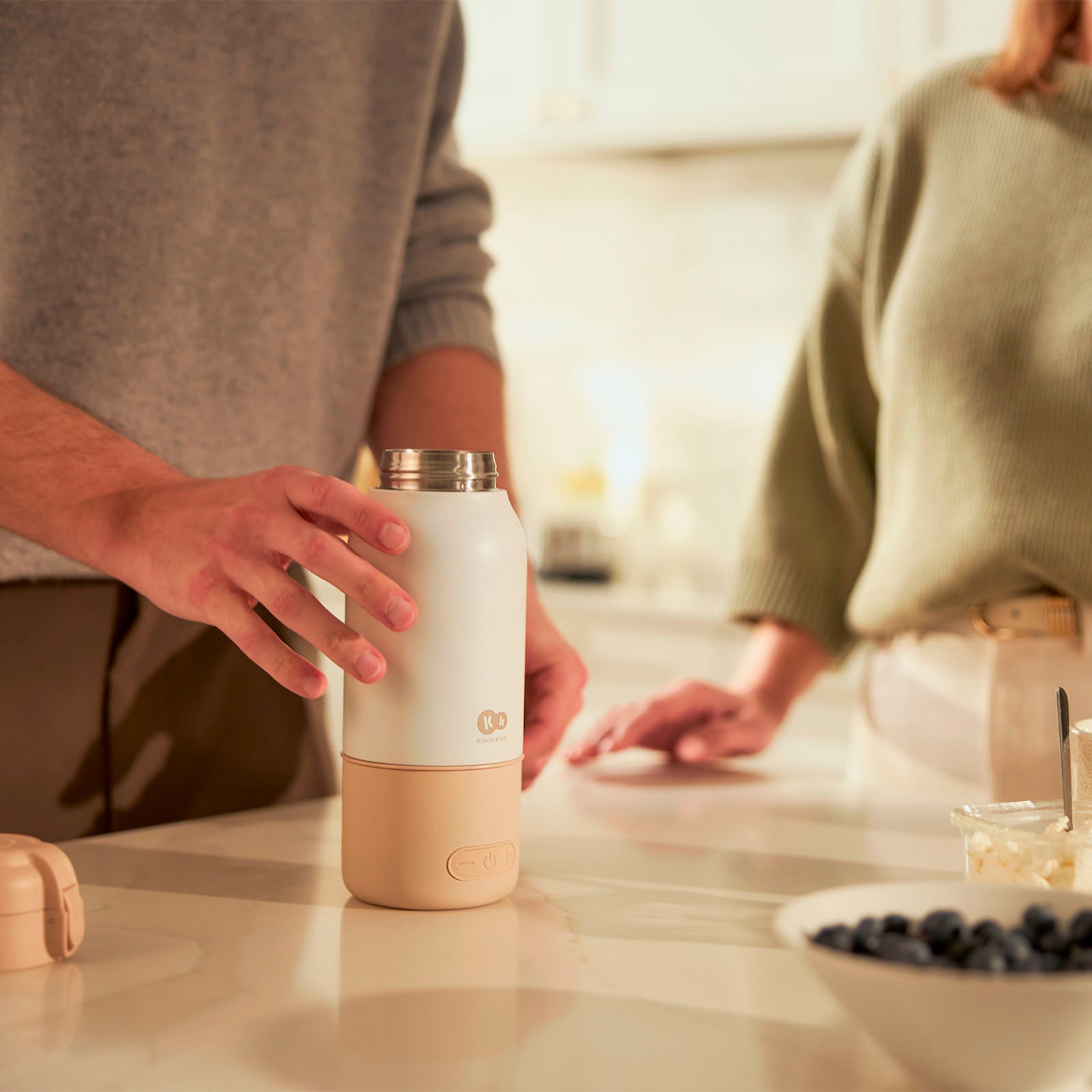 Kinderkraft Flaschenwärmer »GAJA« Milchwärmer und Thermosflasche in einem