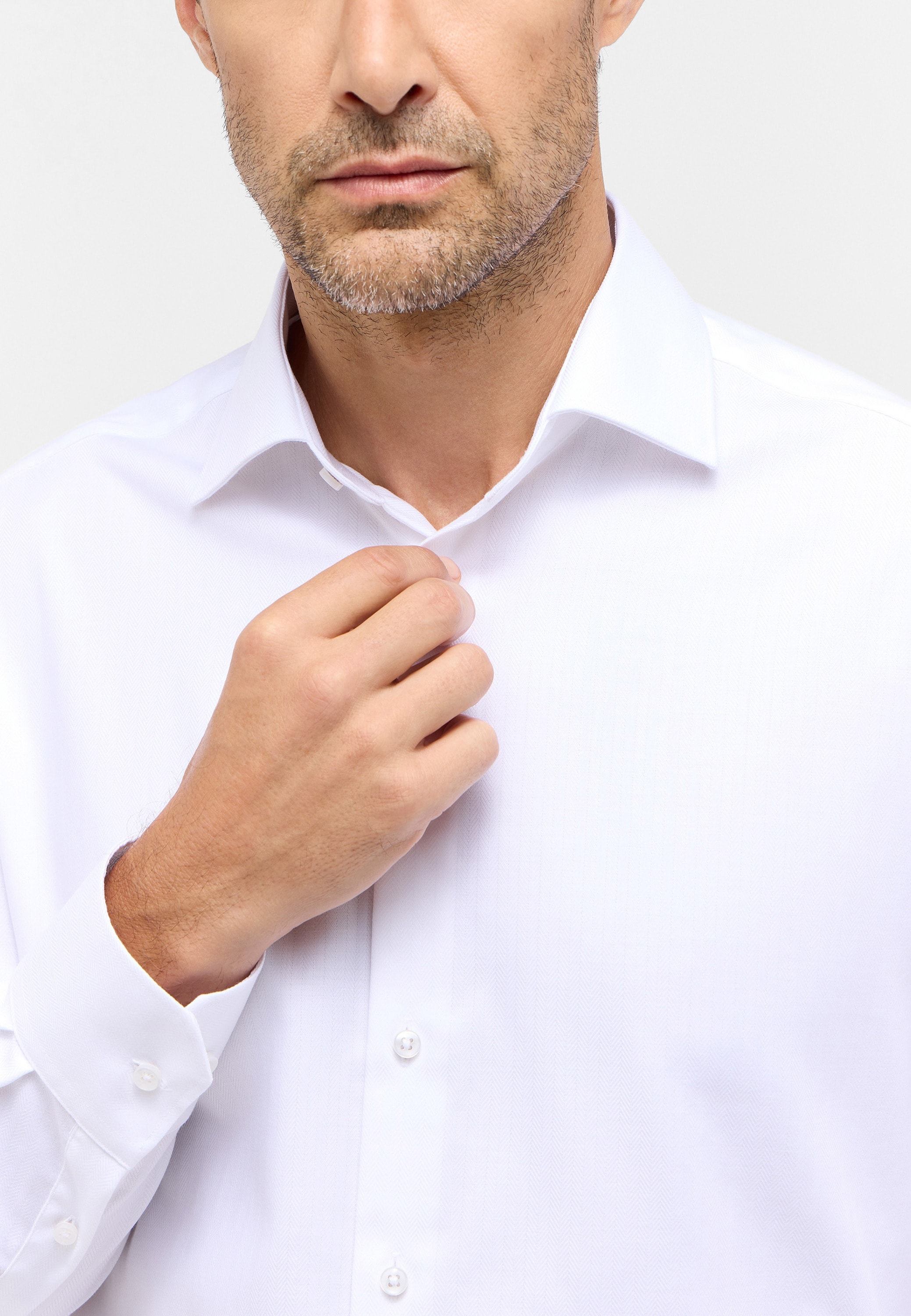 Eterna Langarmhemd »MODERN FIT«, NON IRON (bügelfrei)