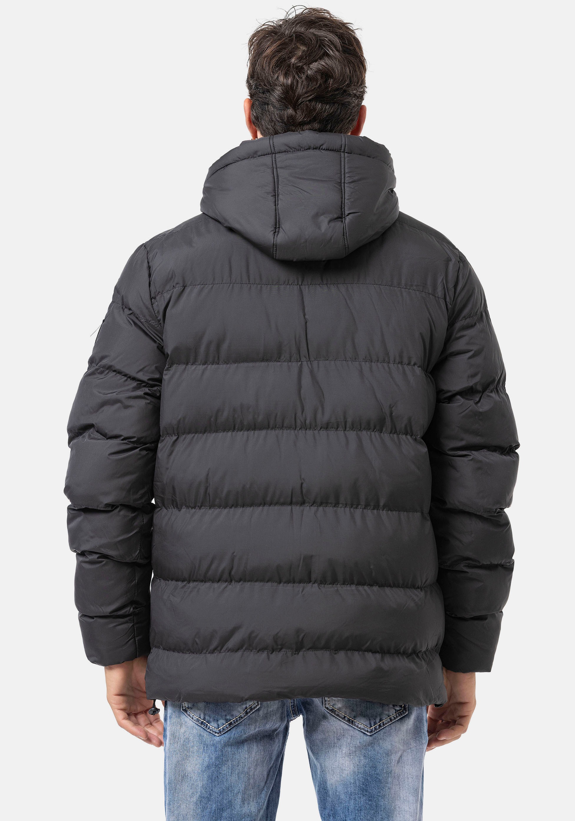 Cipo & Baxx Steppjacke mit Kapuze