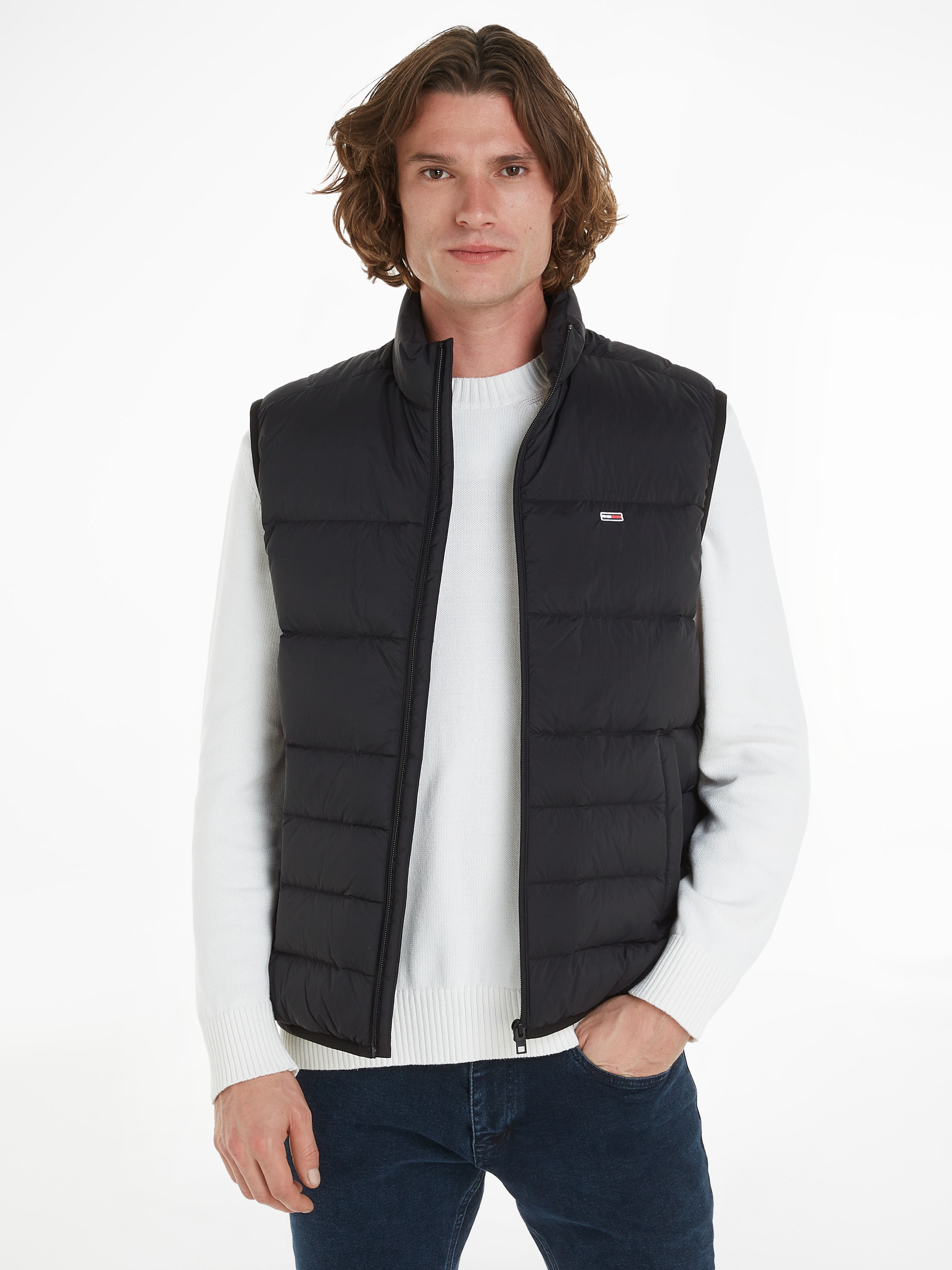 Steppweste »TJM LIGHT DOWN VEST«, mit Logostickerei