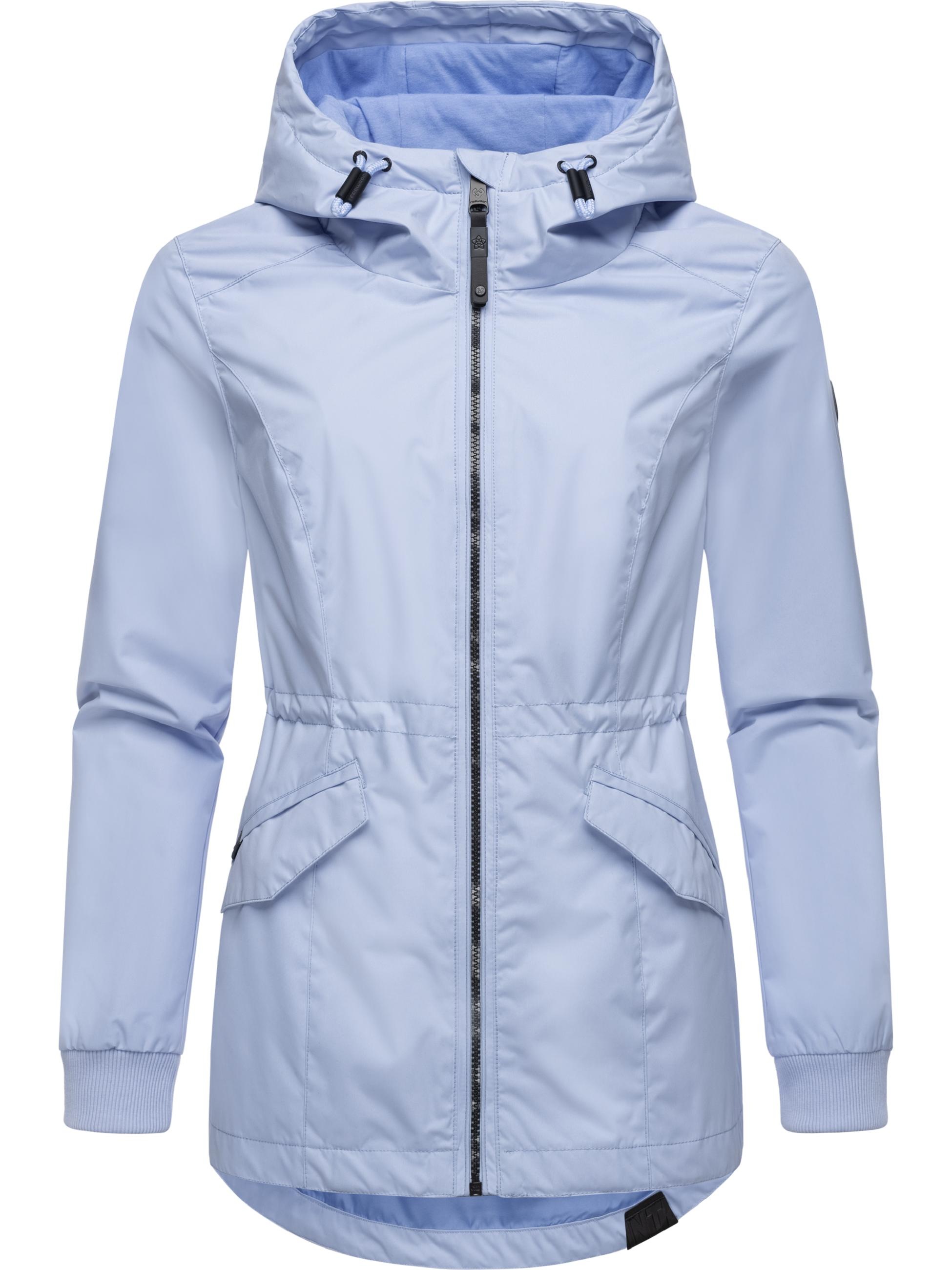 Ragwear Outdoorjacke »Übergangsjacke Dowey A«, mit Kapuze, stylische Damen Übergangsjacke mit Taillenzugband