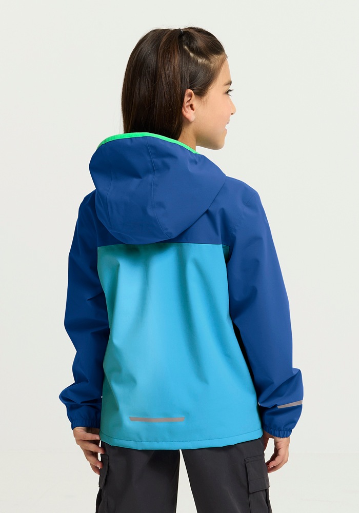 Jack Wolfskin Outdoorjacke »ADVENTURETRIBE 2L JKT K« mit Kapuze