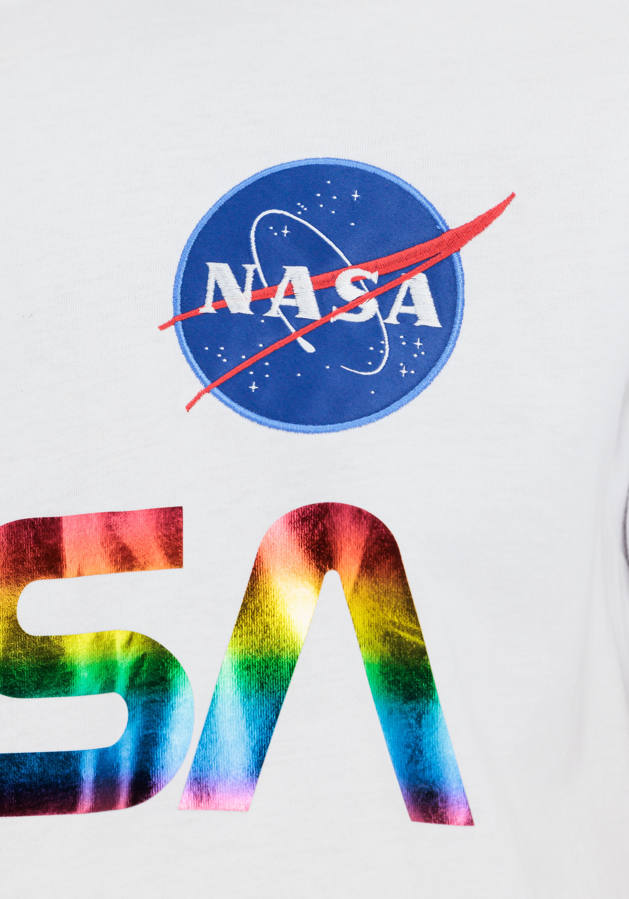 Alpha Industries T-Shirt »Alpha Industries Men - T-Shirts NASA Refl. T Metal«